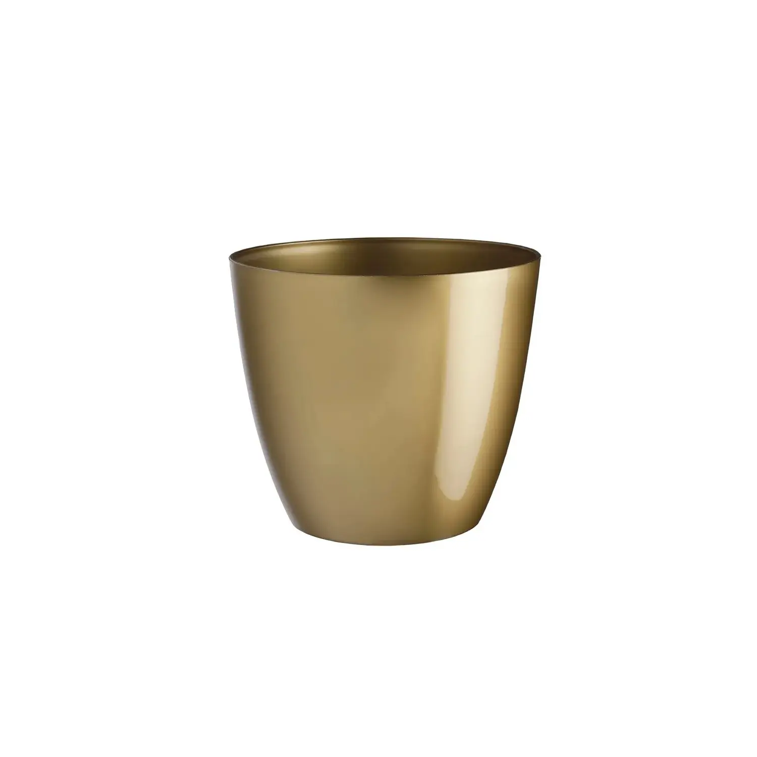 GARDENICO Květináč Ella gloss Xmas zlatý pr. 13 x 11,5 cm