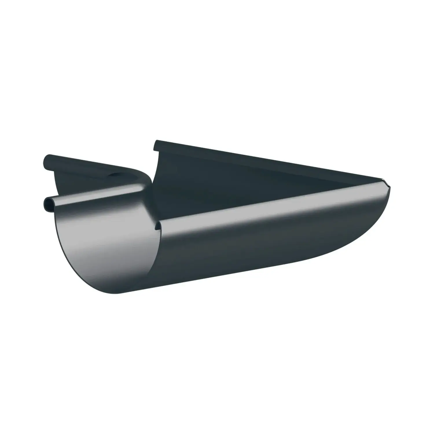 COVERNIT Roh žlabu 250/80 vnější antracitově šedý RAL 7016, 250 mm