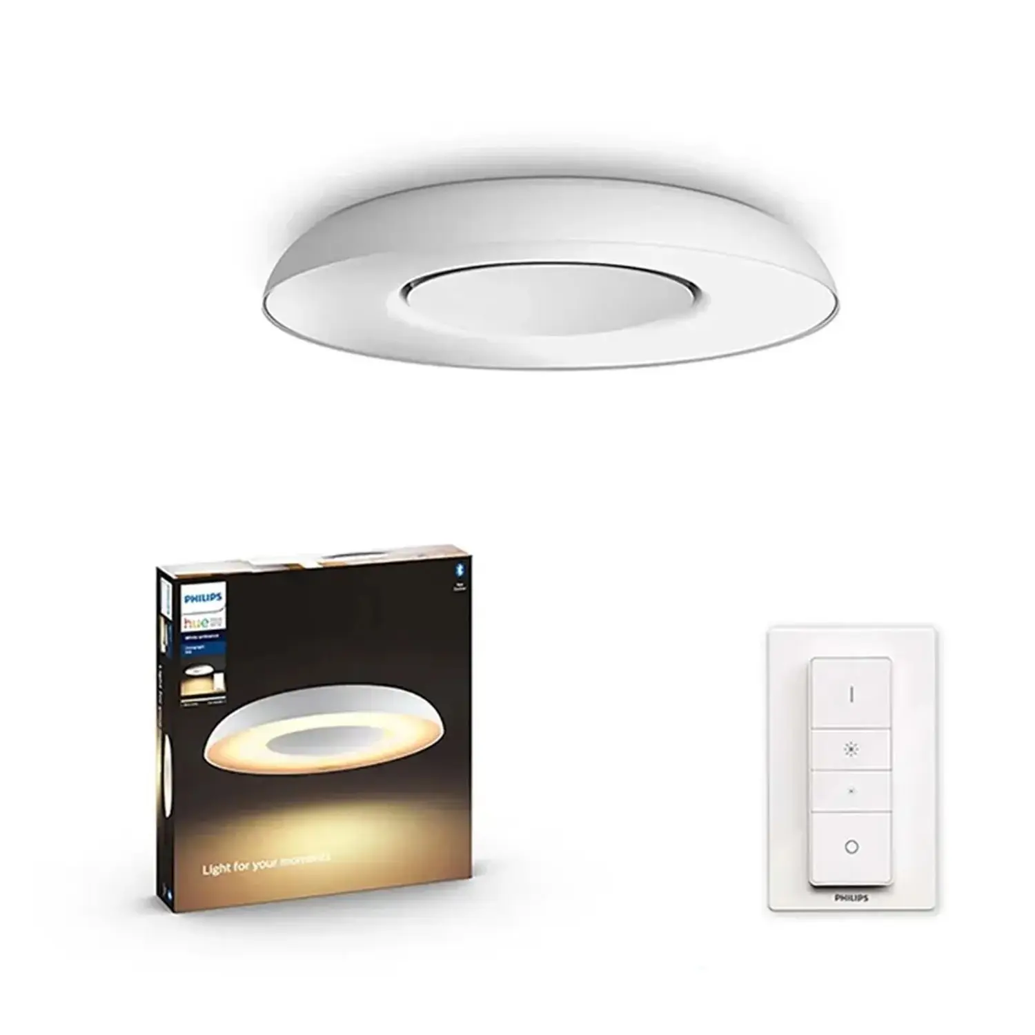 Philips Hue Stropní svítidlo White Ambiance Still 27W 2400lm 2200-6500K bílá