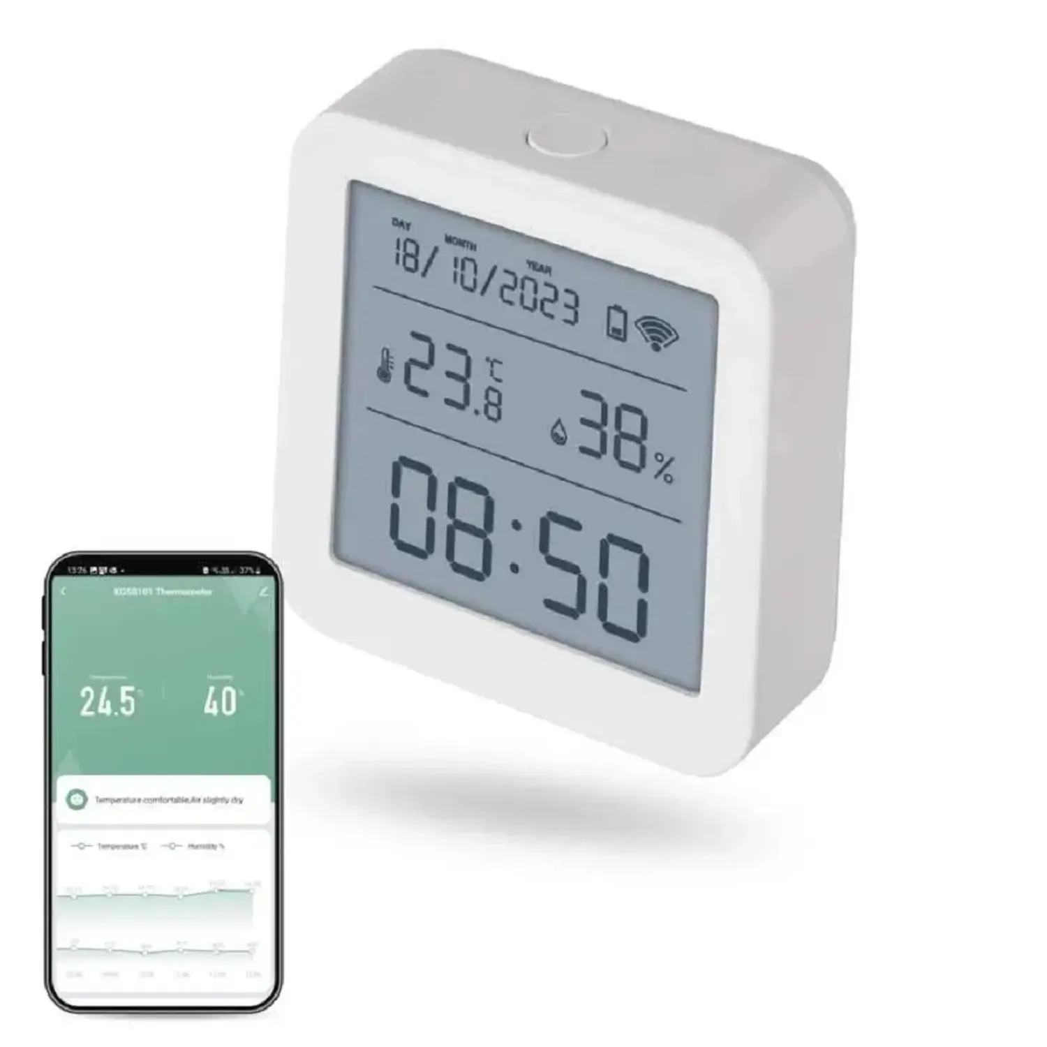 EMOS GoSmart Digitální bezdrátový teploměr EGS0101 ZigBee