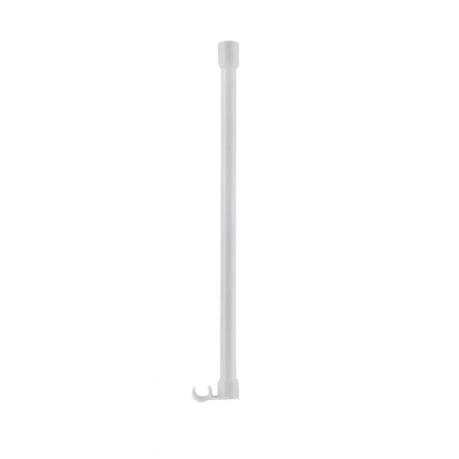 Kleine Wolke Držák na strop pro sprchový závěs, bílý 60 cm