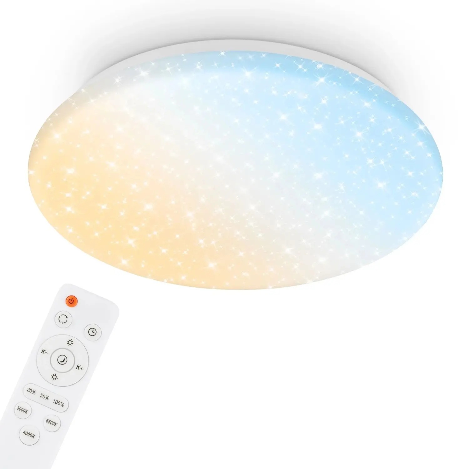 Brilo LED stropní svítidlo Verb 24,5 W, 2600 lm, 3000-6500 K pr. 280 x 60 mm