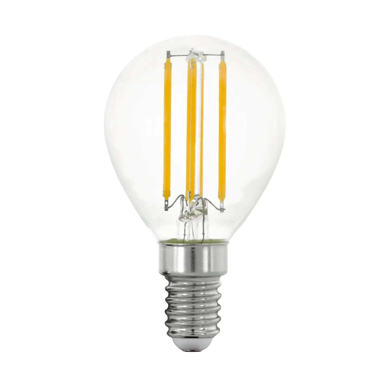EGLO LED žárovka E14 P45 4W 470lm 2700K pr. 45 x 77 mm, čirá