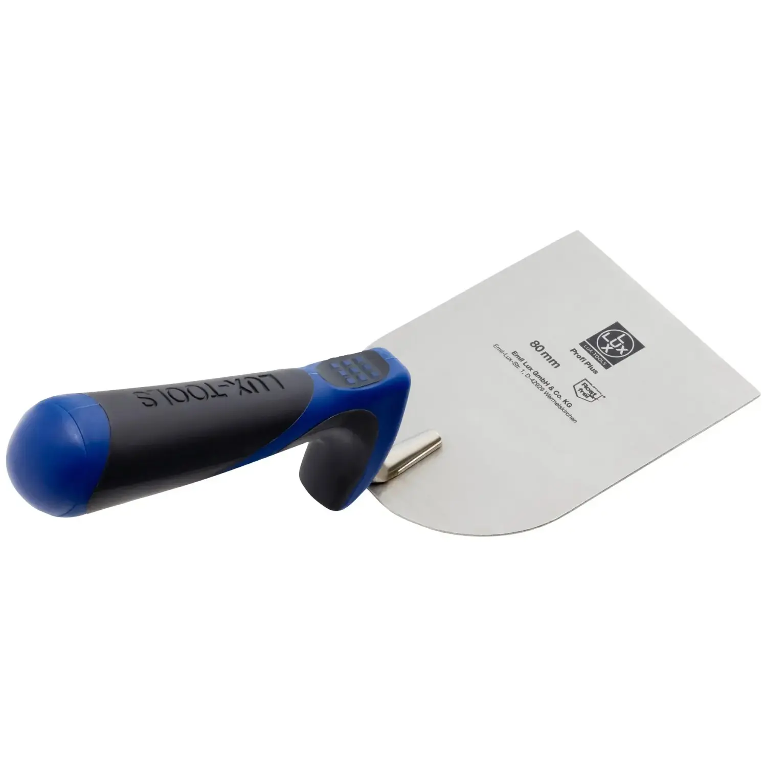 LUX-TOOLS Štukatérská špachtle nerezová 80 mm Comfort