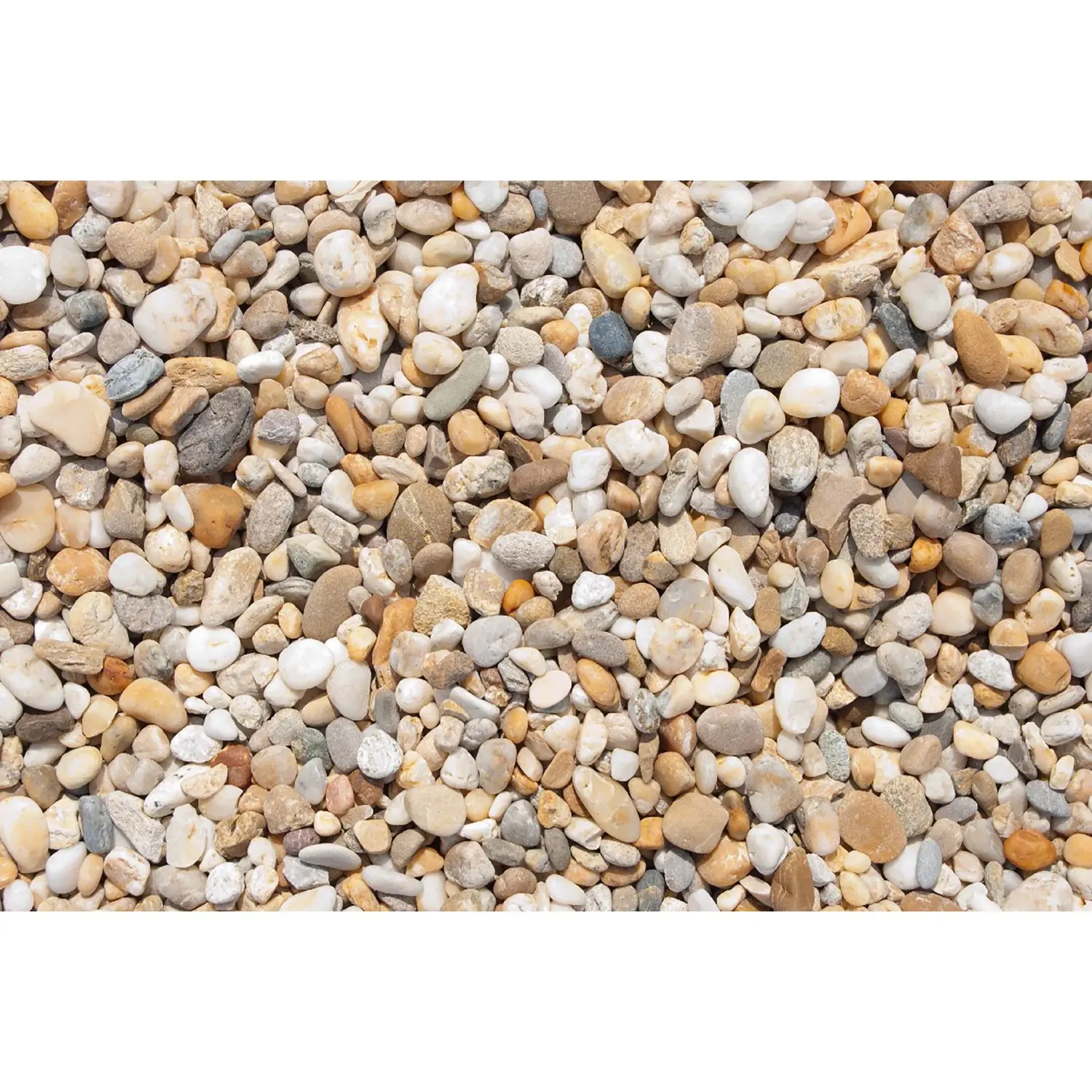 Říční oblázky pestrobarevné 8-16 mm 25 kg PE pytel