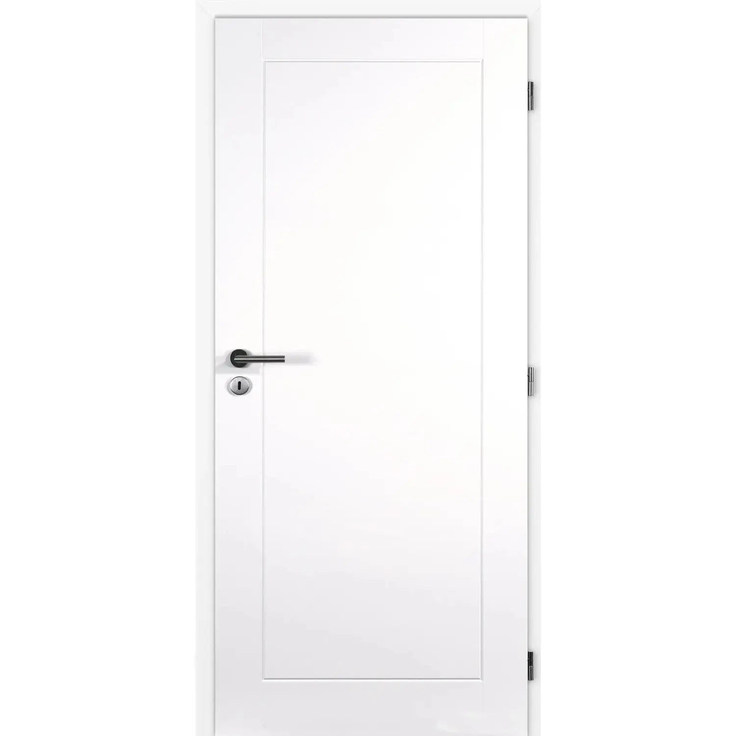 DOORNITE Profilované interiérové dveře TAMPA plné, lakované bílé, 80 P
