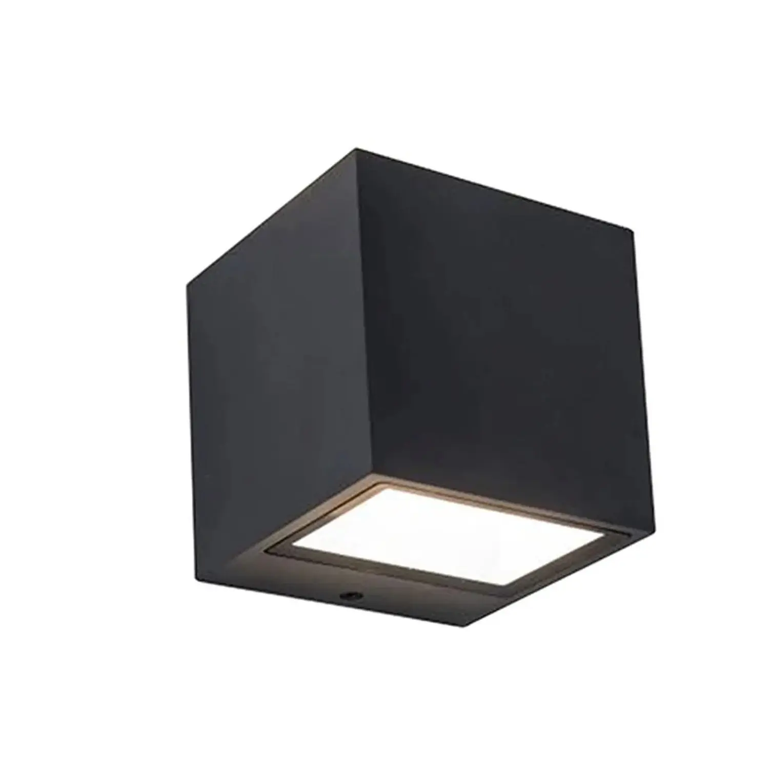 LUTEC LED nást. svítidlo GEMINI černé mat. 9W 850lm 3000K IP54 86x88x85mm