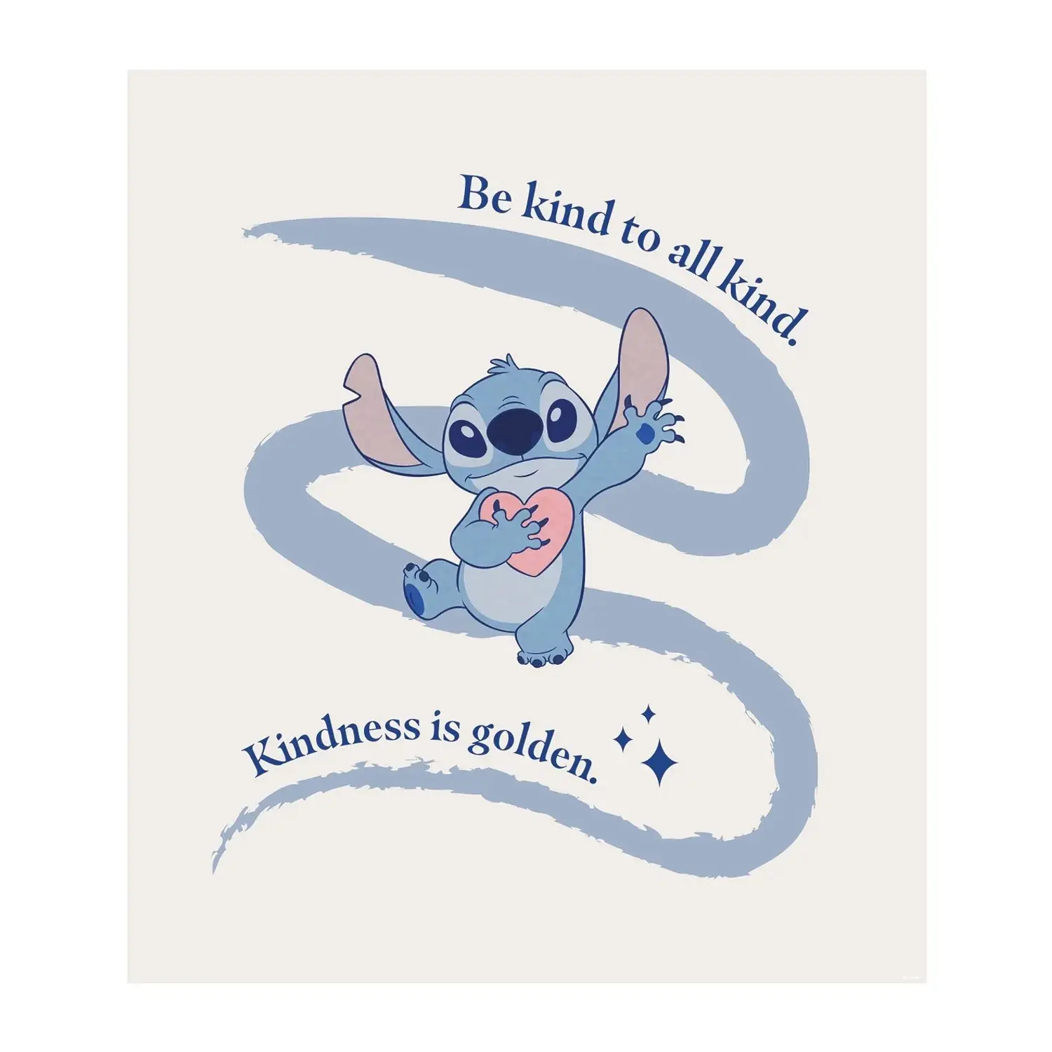 Komar Plakát Stitch Kindness 40 x 50 cm