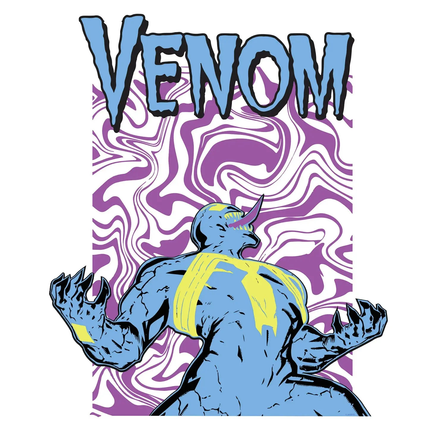 Komar Plakát Marvel Venom Colourful Scream 40 x 50 cm