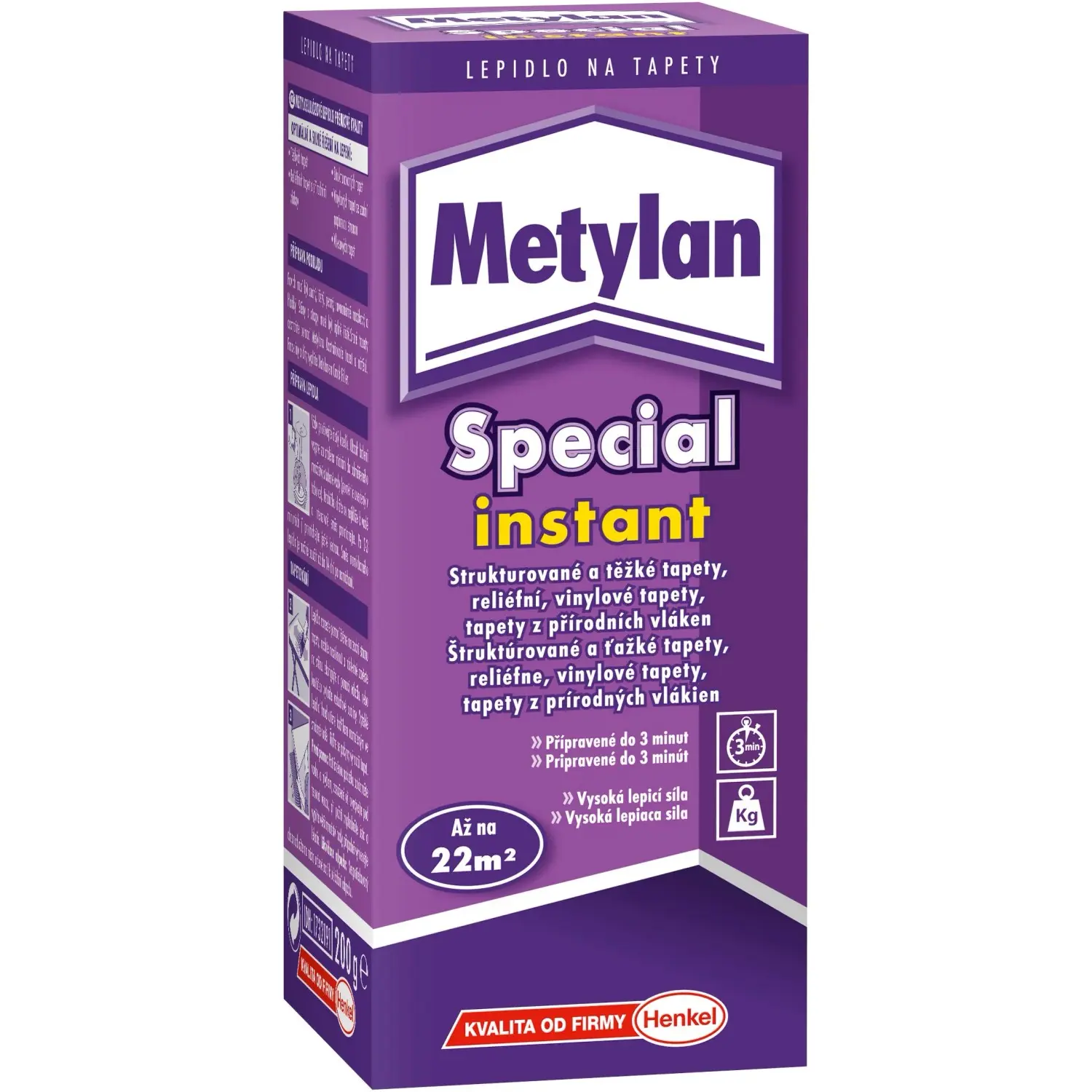 Metylan Lepidlo na tapety Special Instant 200 g