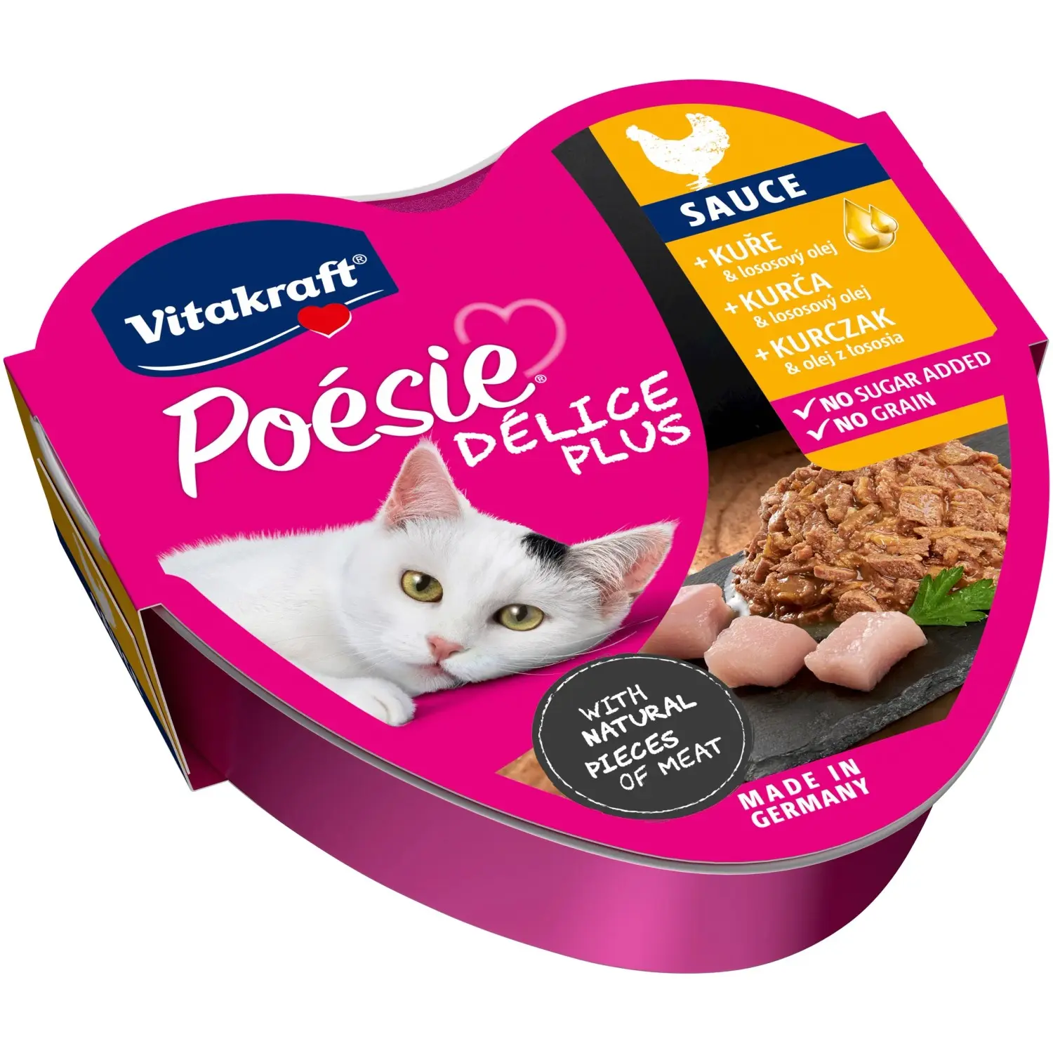 Vitakraft Cat Poésie Déli Plus sauce vanička kuře 85g