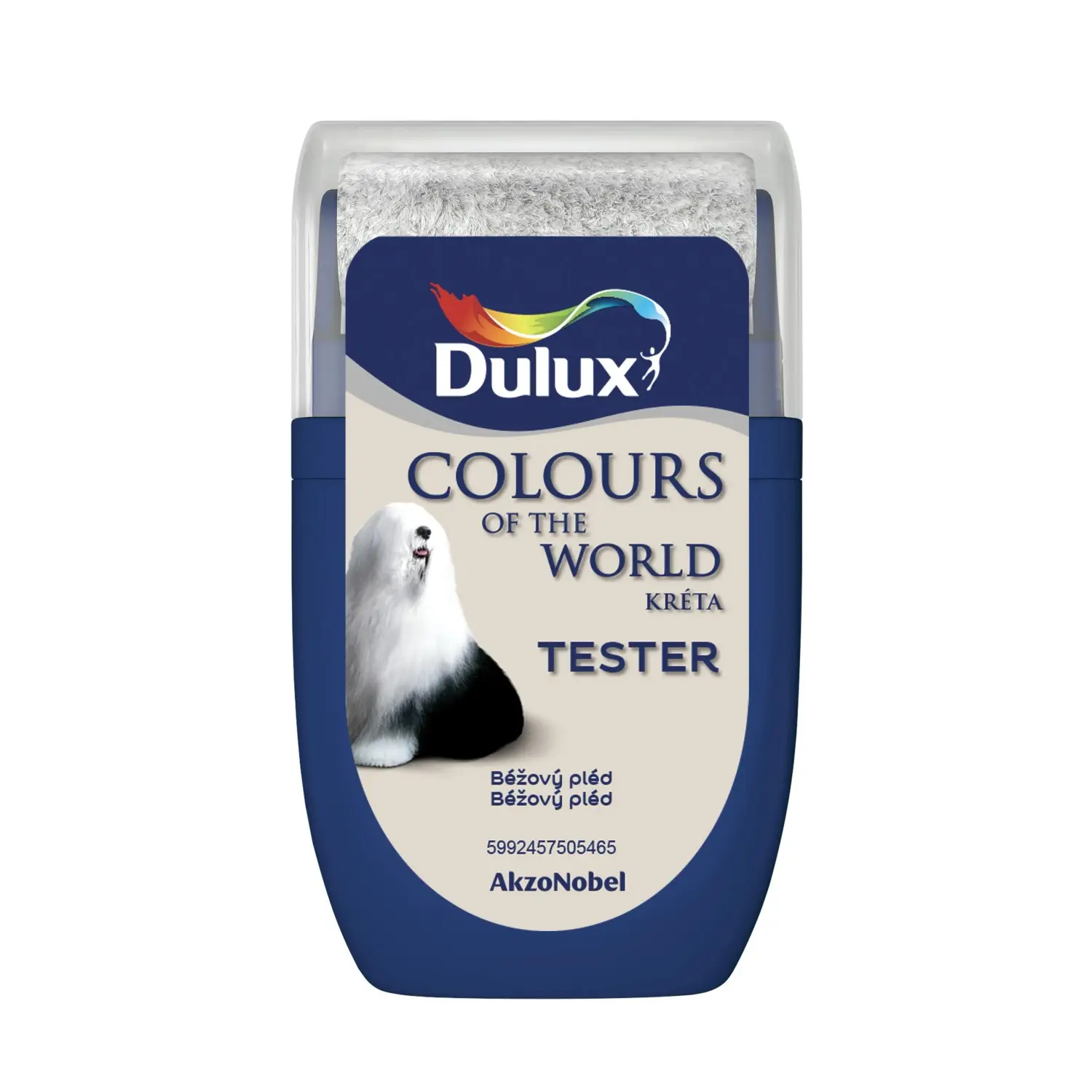 Dulux Tester, interiérová barva Colours of the World béžový pléd 30 ml