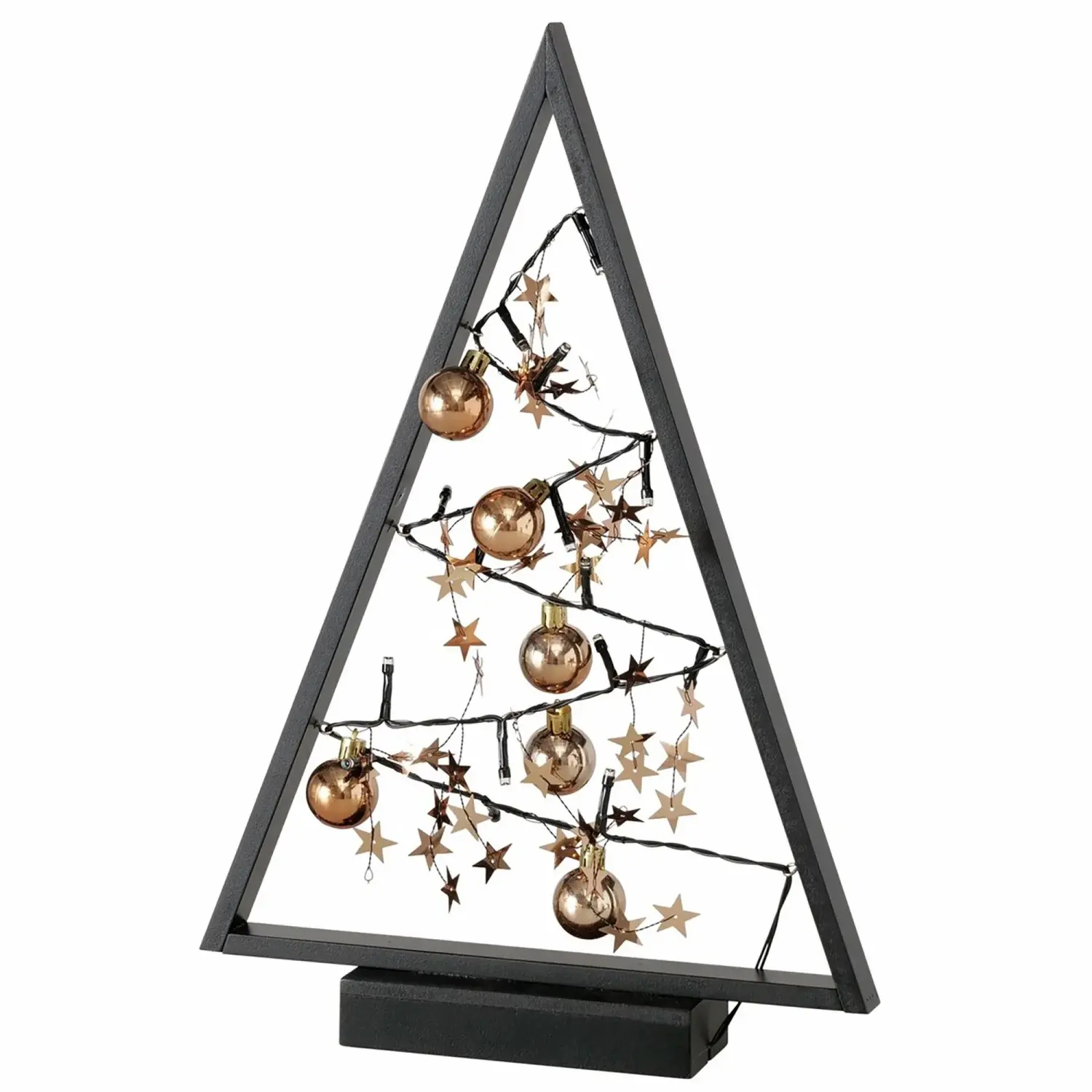 Boltze LED dekorační stromek Triangela s podstavcem, 40 cm
