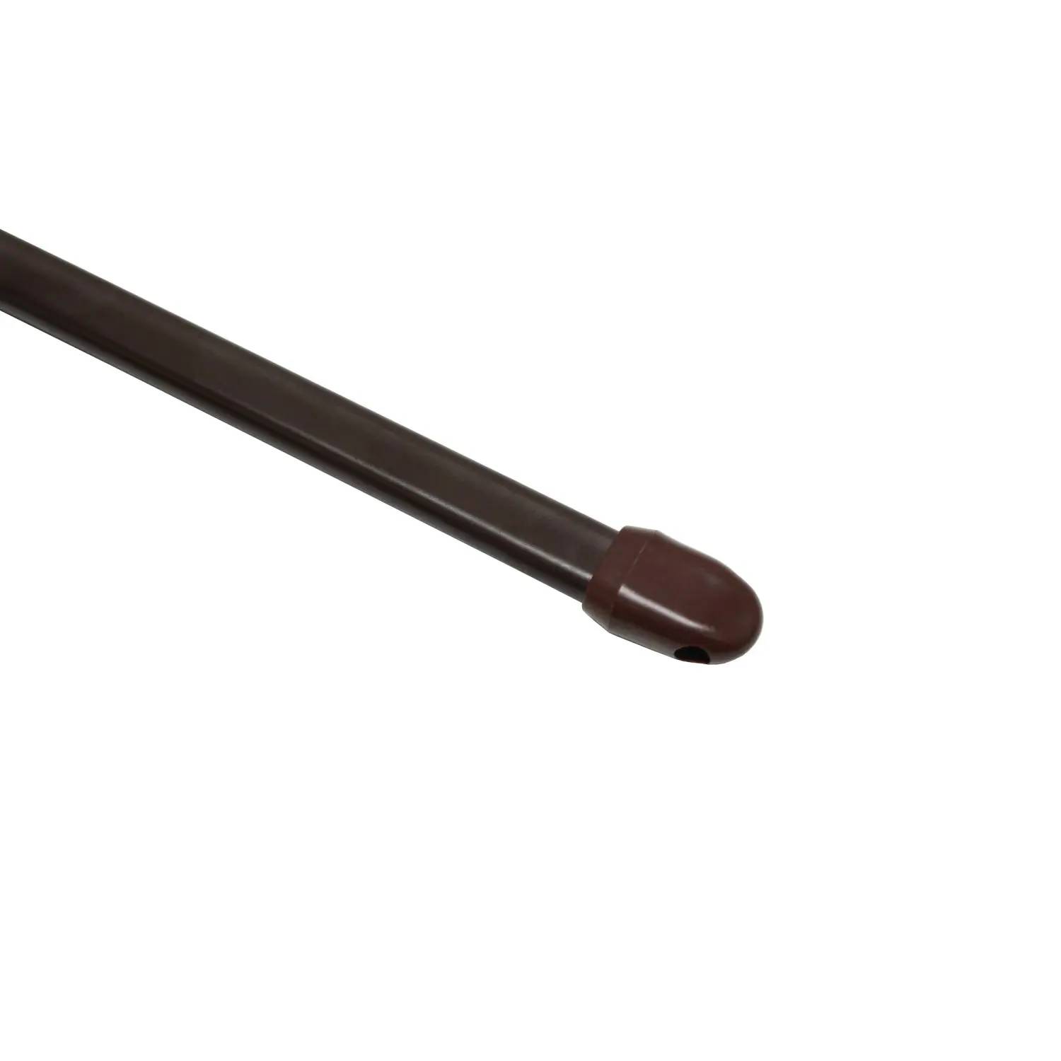 Gardinia Vitrážní tyčka plochá, hnědá, pr. 11 mm, 100 - 160 cm