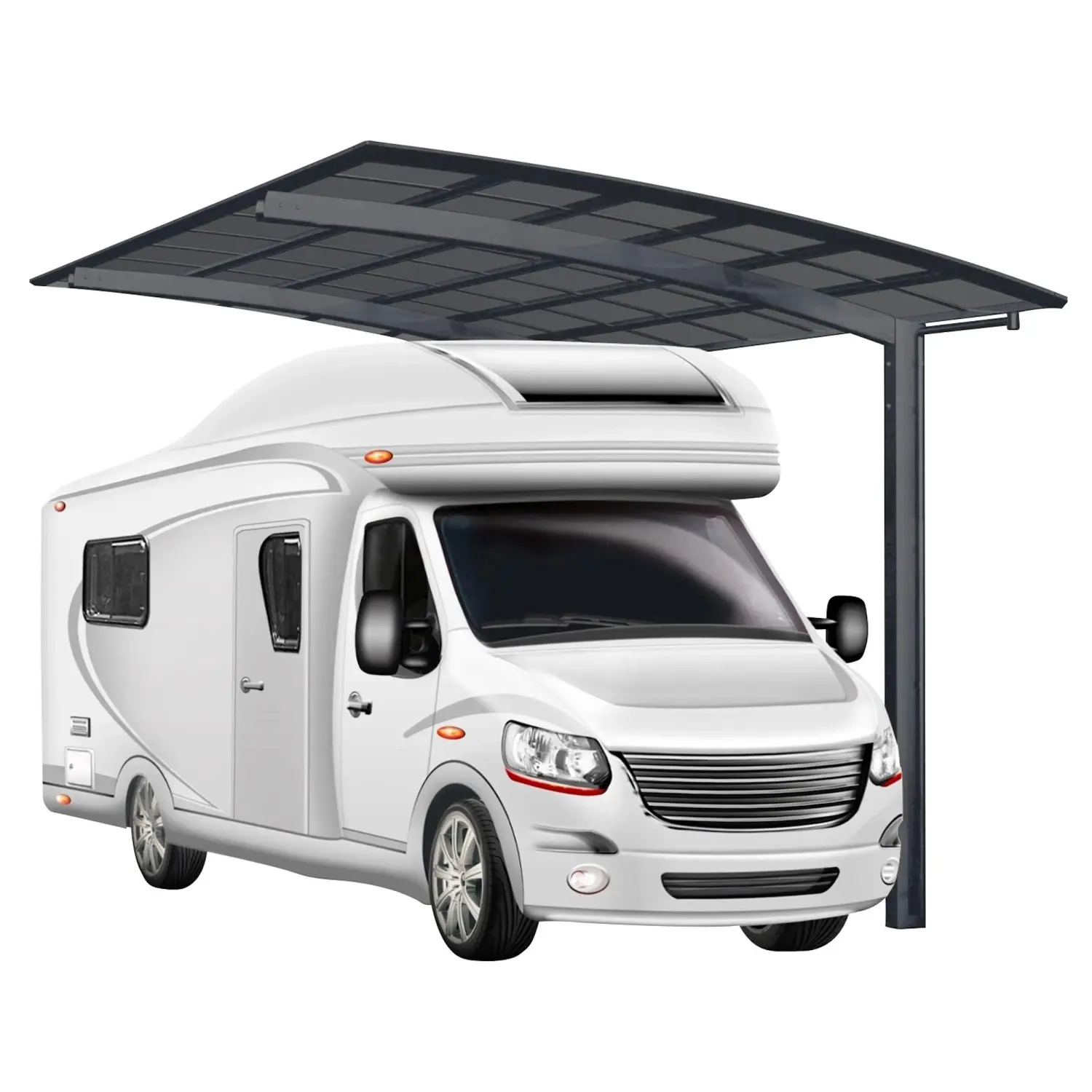Ximax Alu přístřešek na auto Portoforte Caravan Typ 60 černá 270 x 495 cm