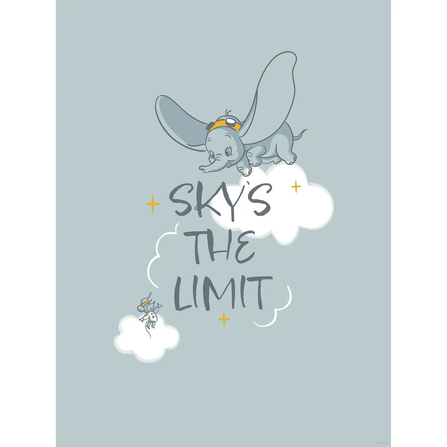 Komar Plakát Disney Dumbo Sky's the Limit 30 x 40 cm