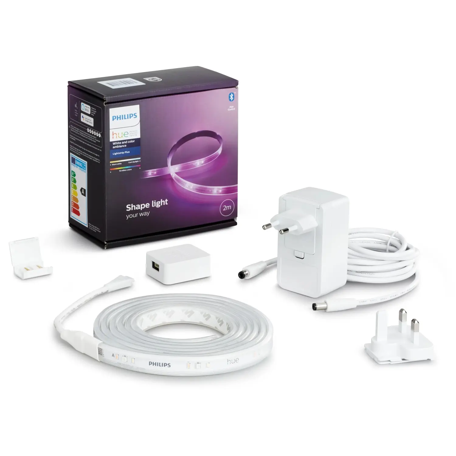 Philips Hue Světelný pásek White&Color Ambiance LightStrip Plus V4, 2 m - základ