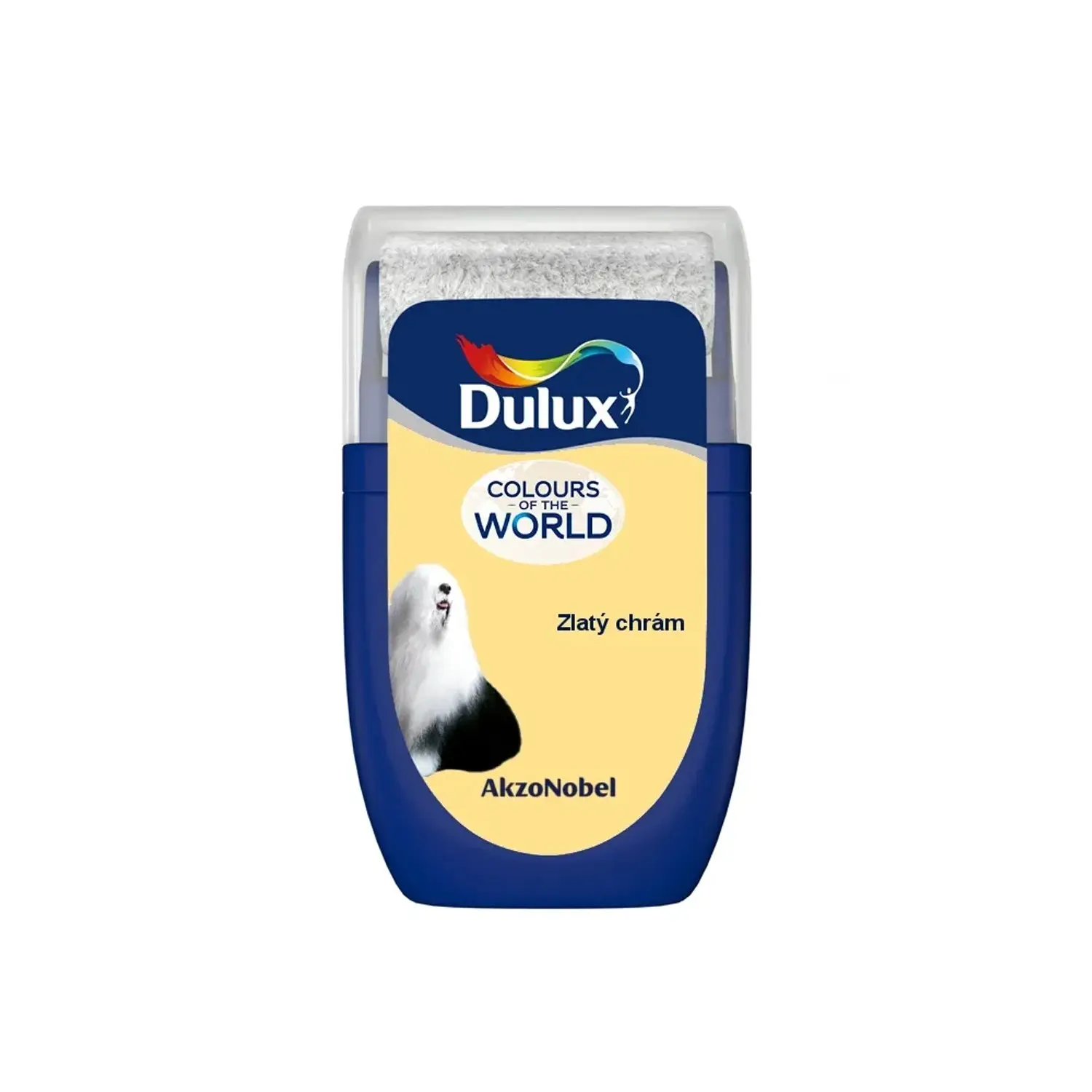 Dulux Tester, interiérová barva Colours of the World zlatý chrám 30 ml