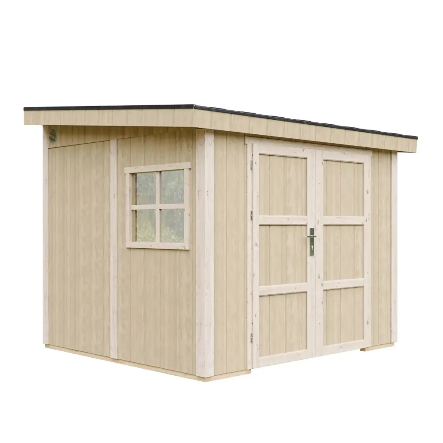Timbela Zahradní domek - přístavba M938B z LP SmartSide, přírodní, 236 x 250 cm