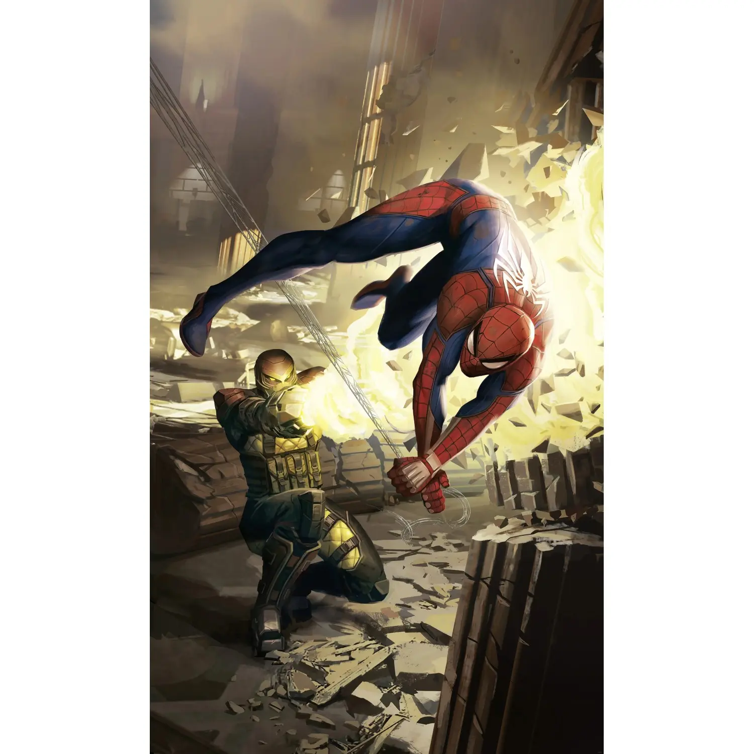 Komar Vliesová fototapeta Marvel Spider-Man Dodge 150 x 250 cm