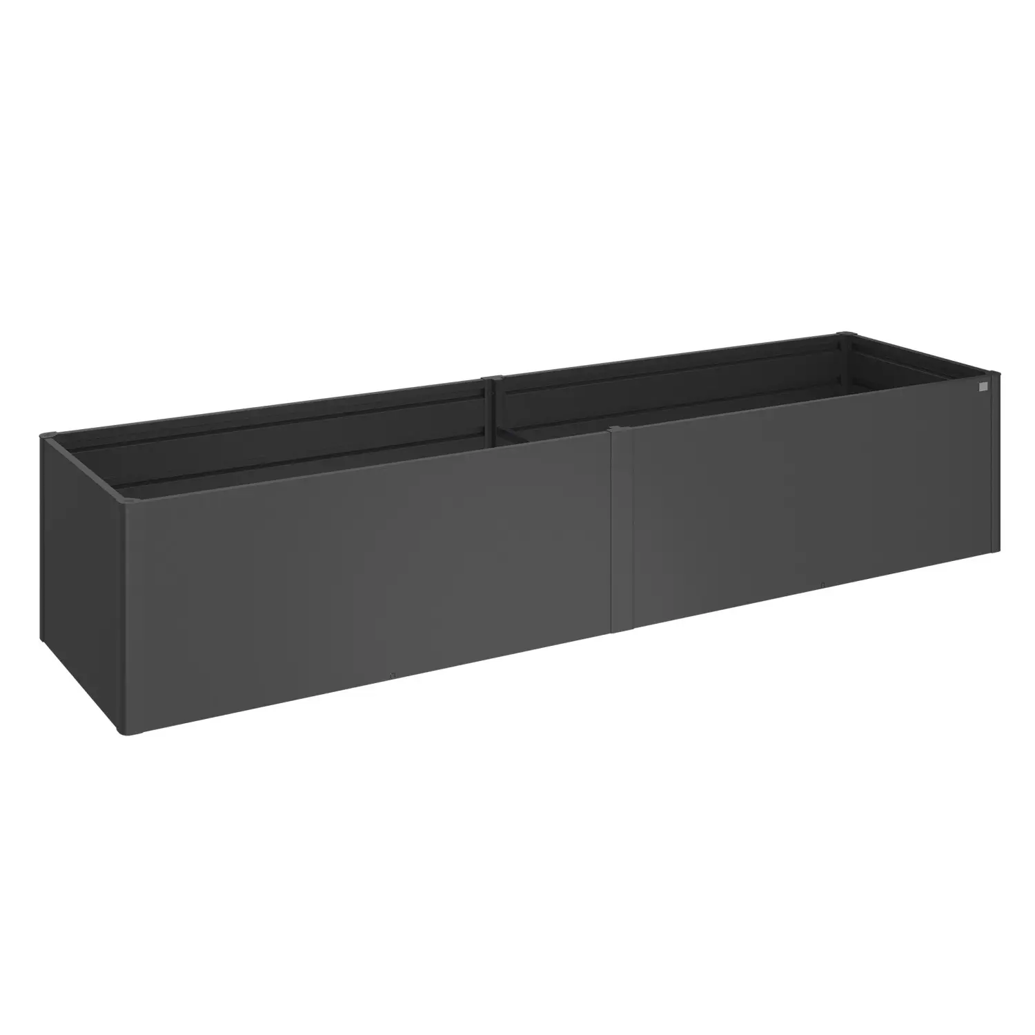 Biohort Vyvýšený záhon 4 x 1 tmavě šedý 397 x 103,1 x 77 cm