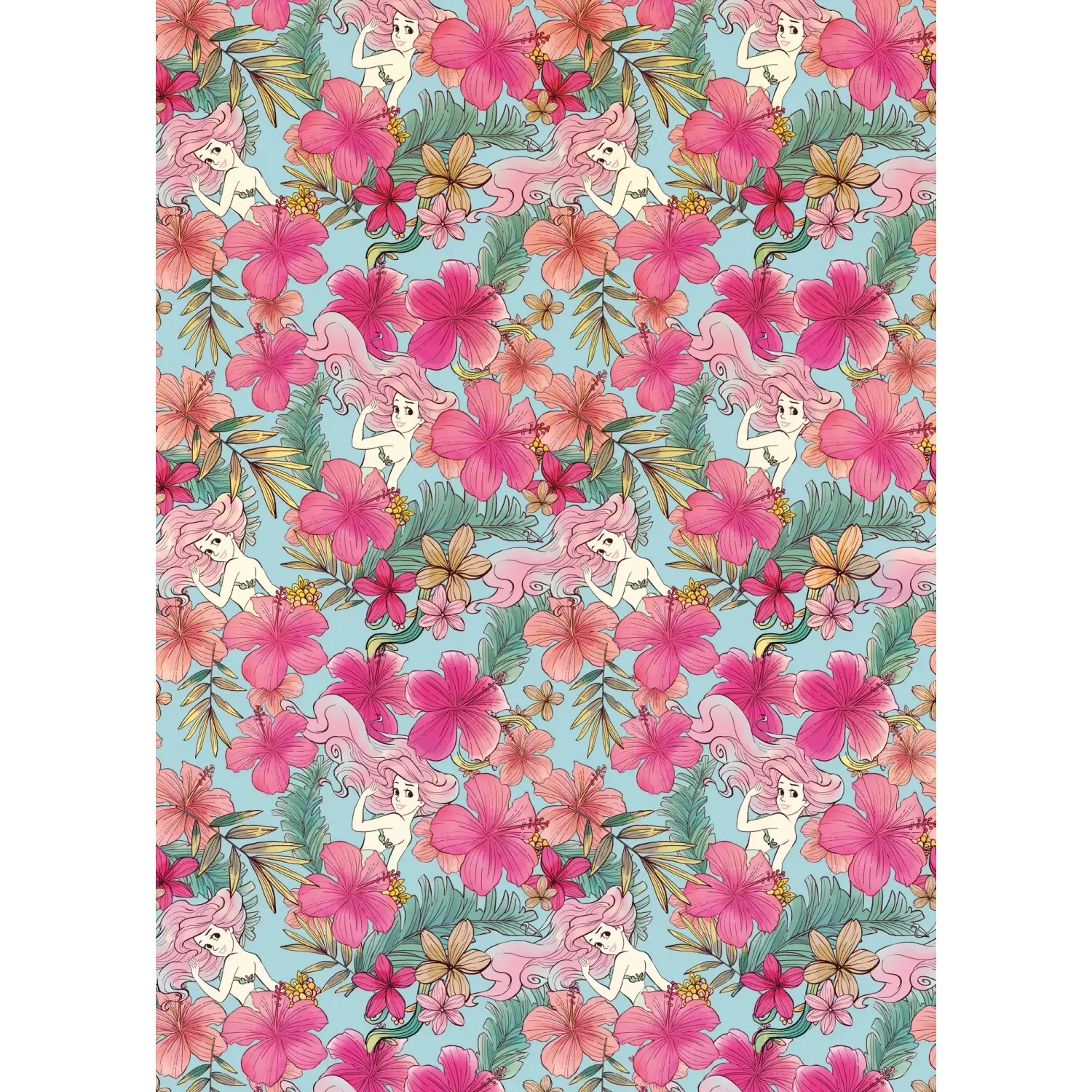 Komar Vliesová fototapeta Ariel Pink Flower 200 x 280 cm