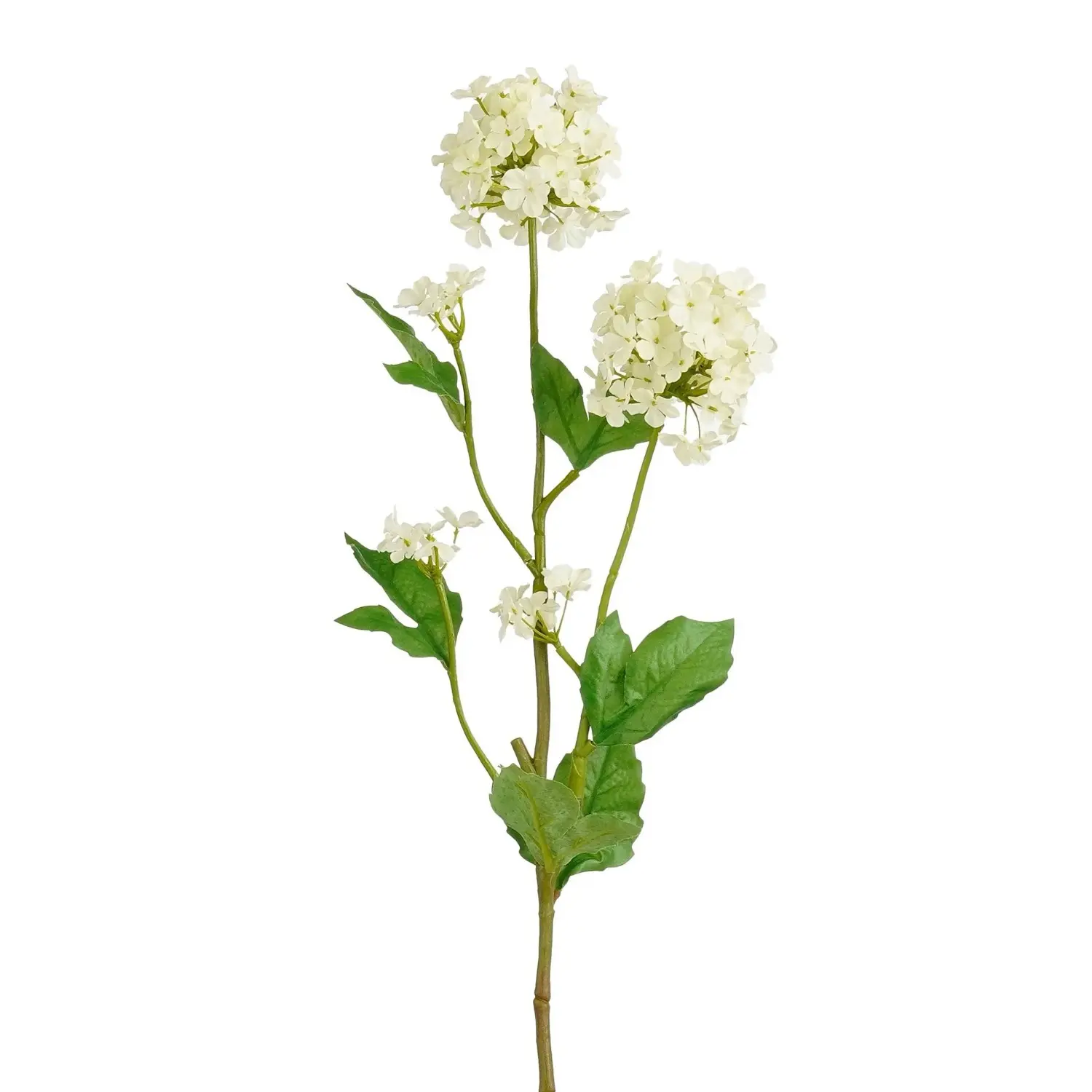 Mica Decorations Umělá květina kalina, krémová, 71,5 cm