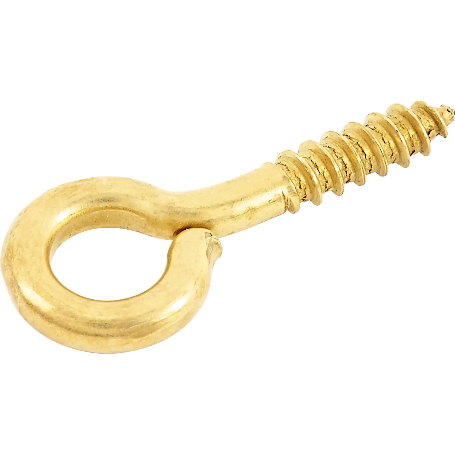 Oko s vrutem mosazné 2,3 x 12 mm, 6 ks