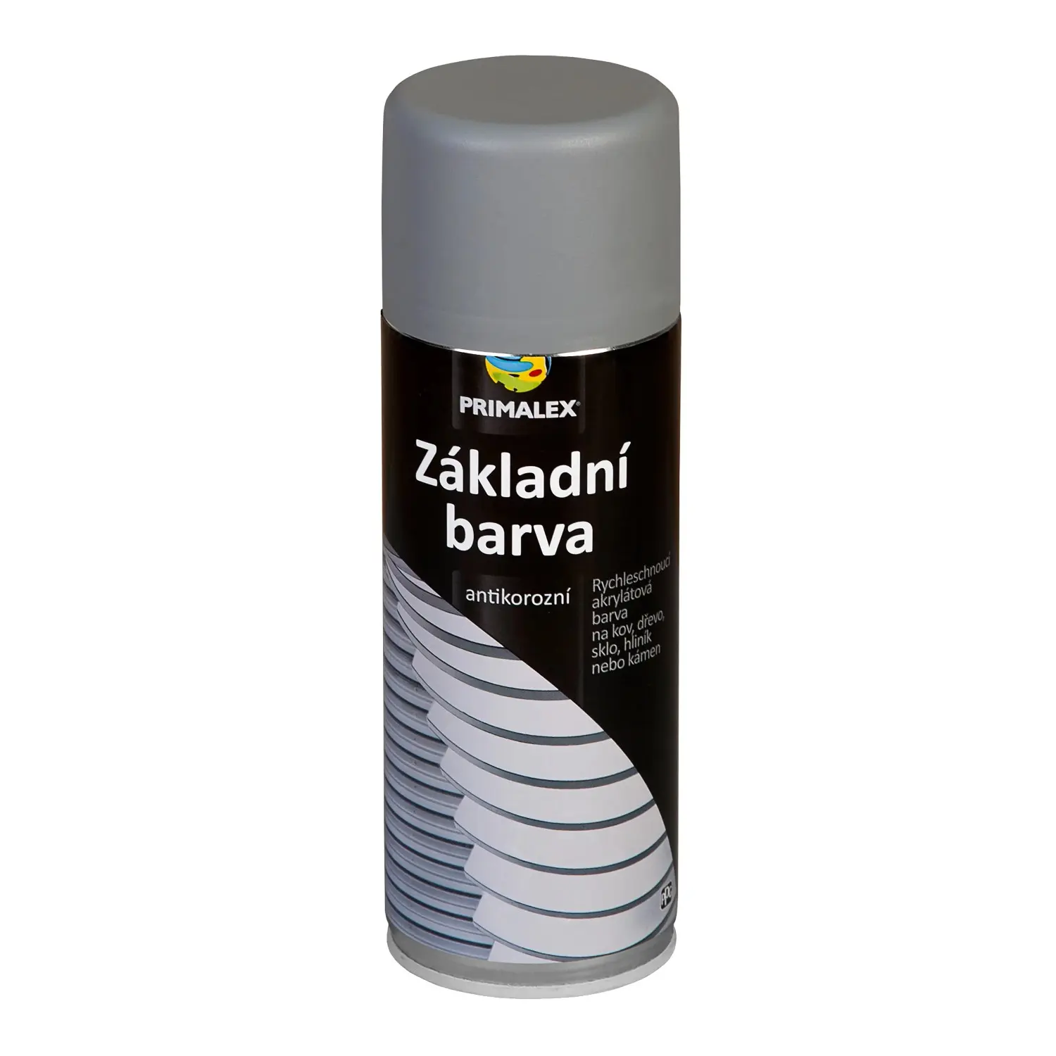 PRIMALEX Antikorozní základní barva ve spreji šedá 400 ml