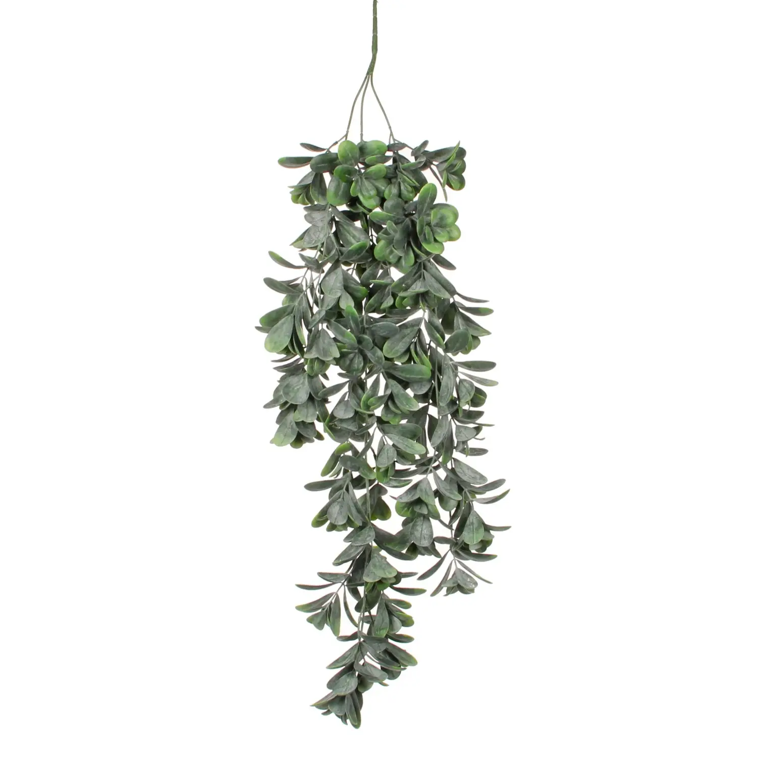 MICA Decorations Umělá větvička tlustice závěsná zelená 79 cm