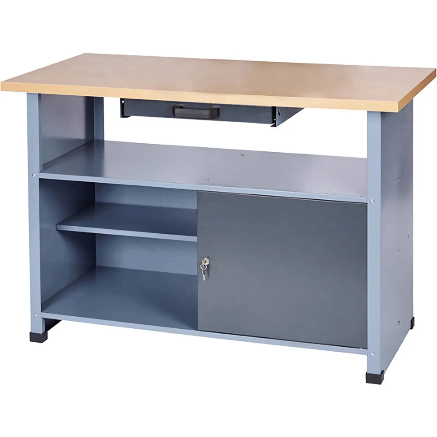 Küpper Odkládací stolek 14118, 1 dvířka/1 zásuvka (6,5 cm)/1 police 84x120x60 cm