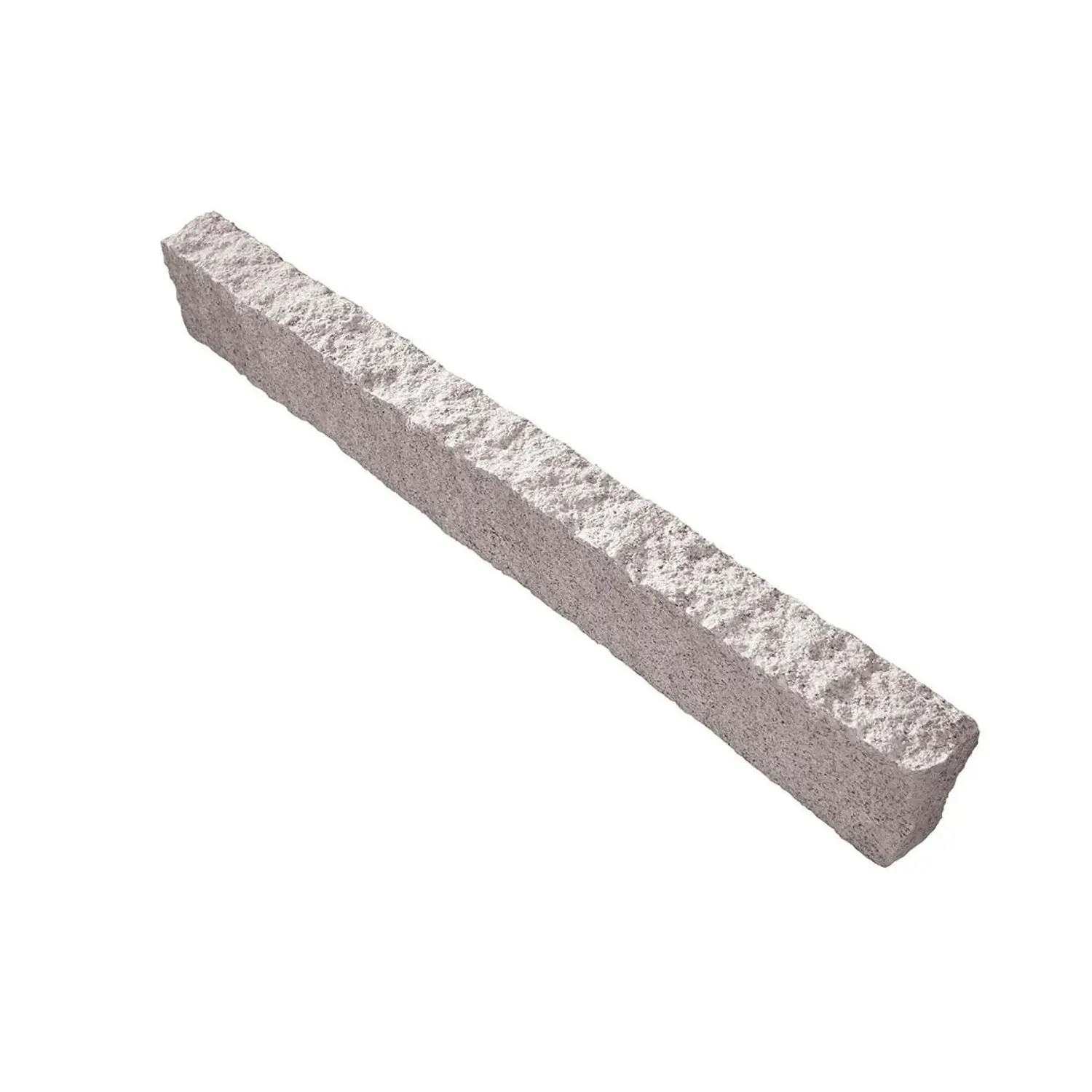 Euro Stone Žulový obrubník štípaný ze všech stran, světle šedá, 100 x 15 x 6-7cm