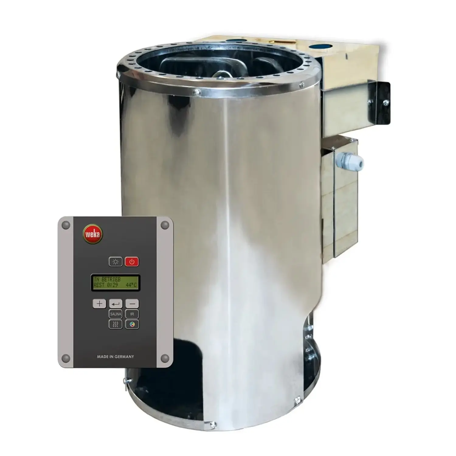 Weka Saunová kamna BioAktiv, 3,6 kW / 230 V, vč. kamenů a digitálního ovládání