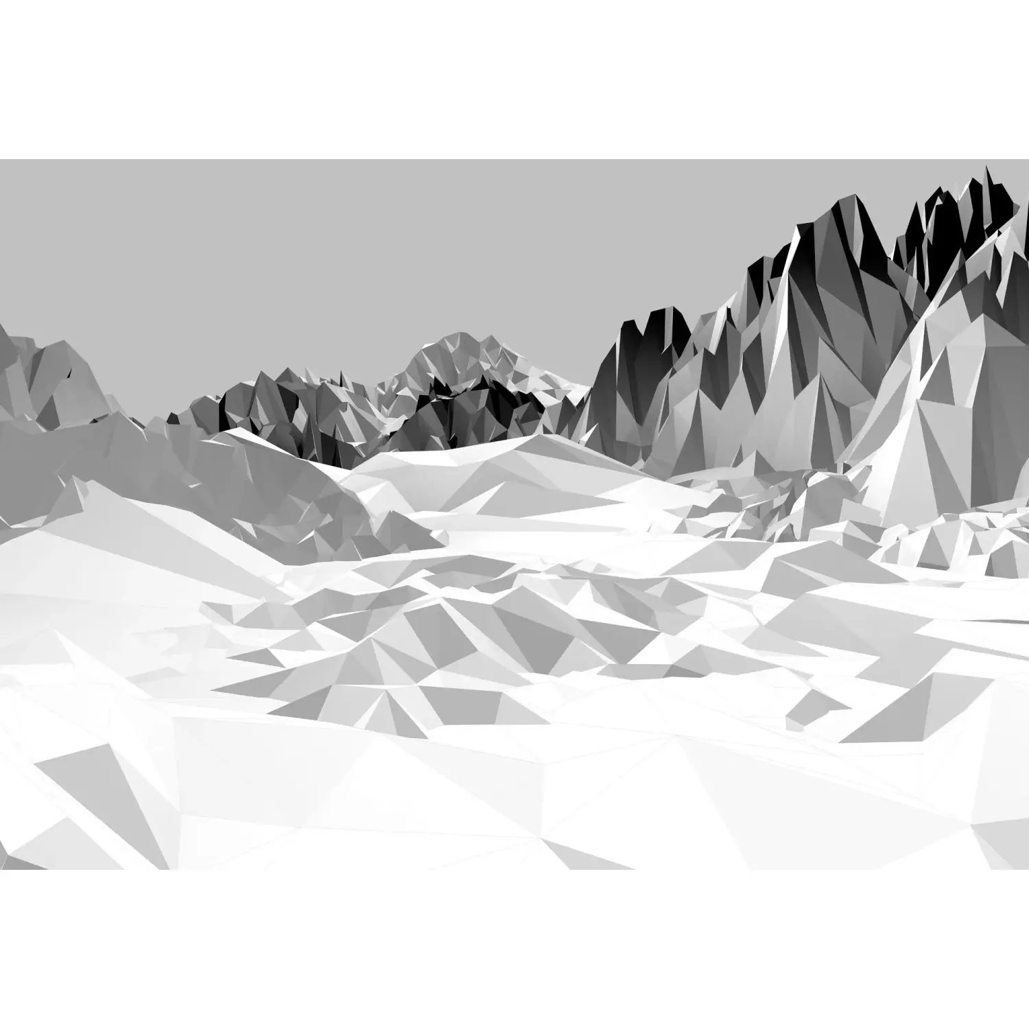 Komar Papírová fototapeta Icefields 368 x 254 cm