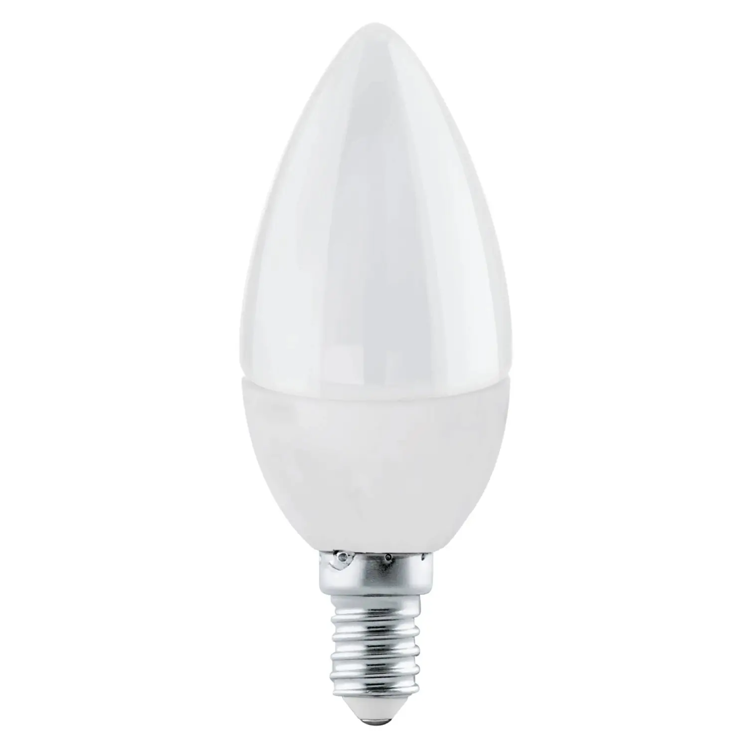 EGLO LED žárovka E14 C37 5W 470lm 4000K pr. 37 x 107 mm, opálová