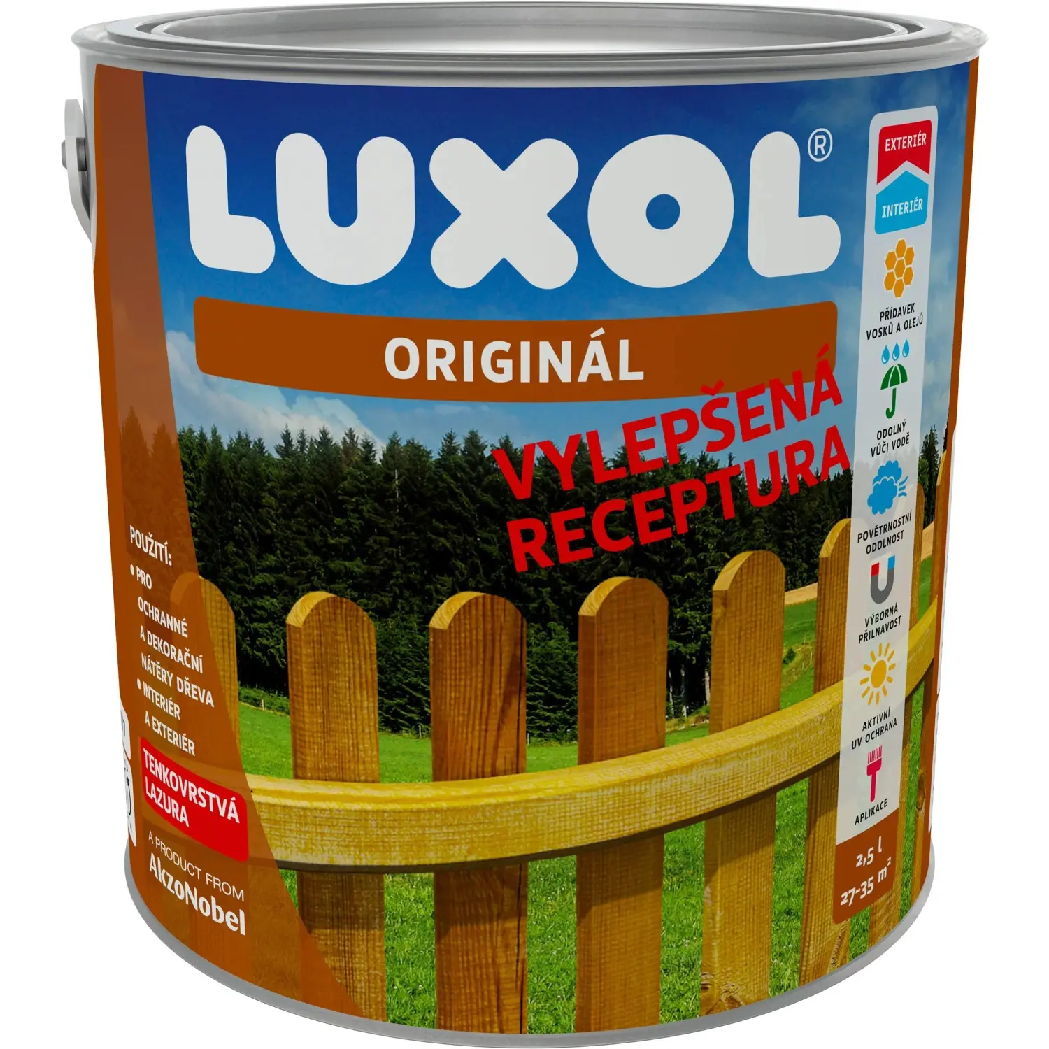 LUXOL originál 2,5l S1023/7540 oh mahag