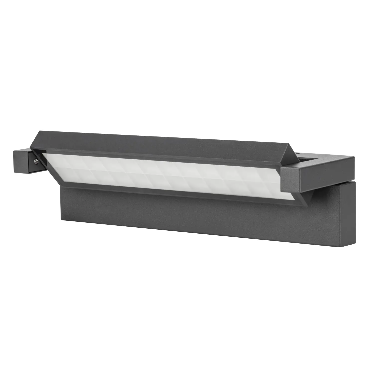 EURAKLES Venkovní svítidlo LUISA 36W 2600lm 4000K IP65 antracit 364 x 90 x 112mm