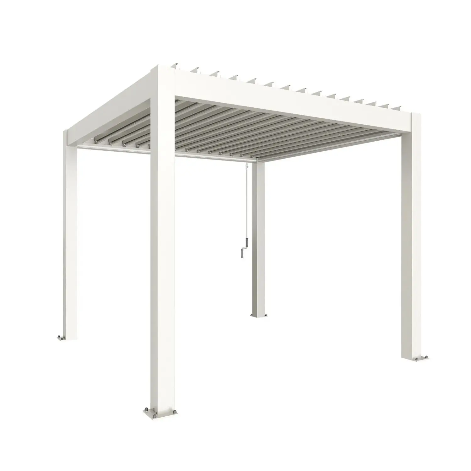 Biohort Pergola 3 x 3 bílá 312 x 312 cm