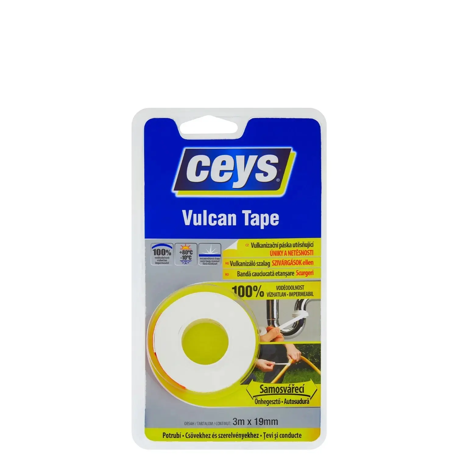Ceys Utěsňující páska VULCAN TAPE 3 m x 19 mm