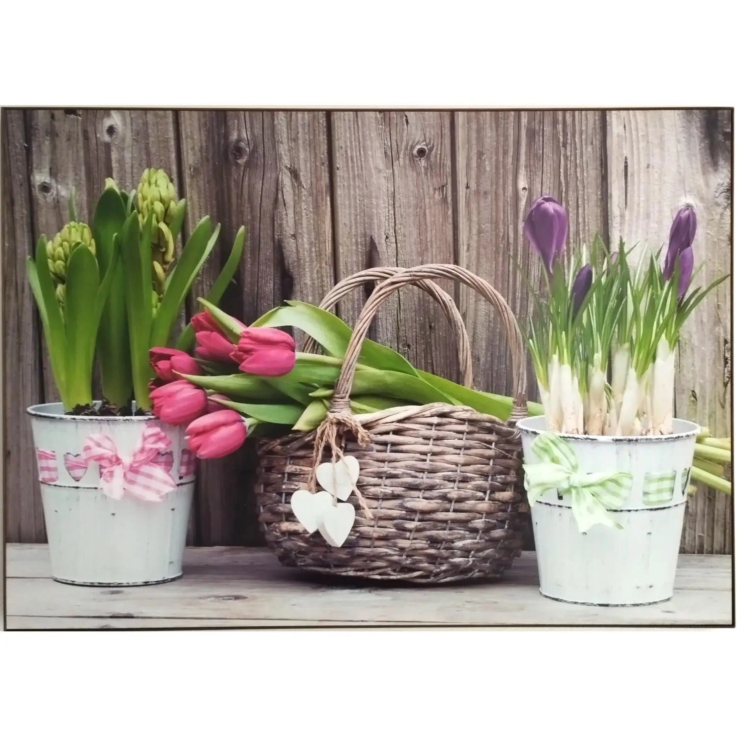 Bondecor Obraz Putframe Flora 50 x 70 cm