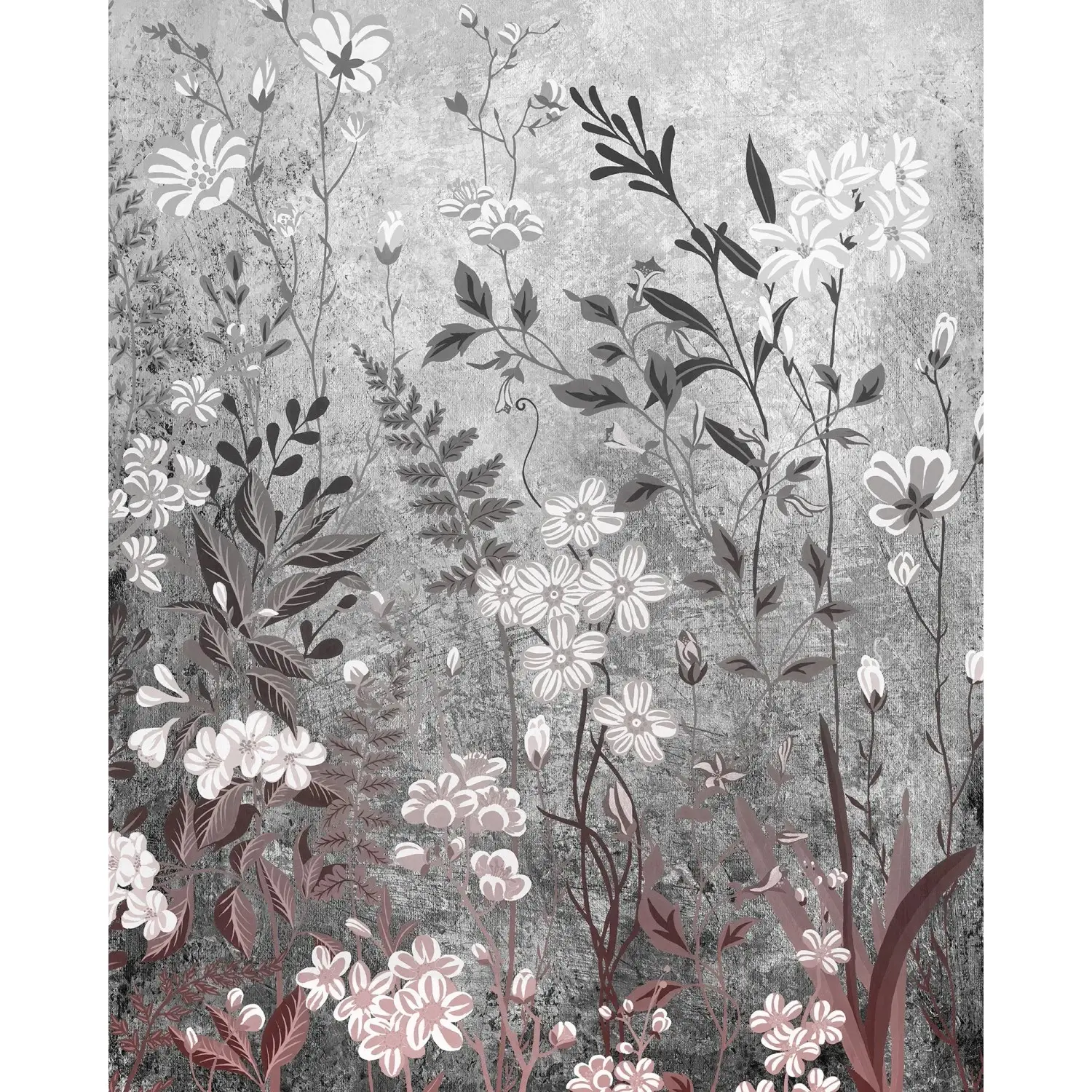 Komar Vliesová fototapeta Moonlight Flowers 200 x 250 cm