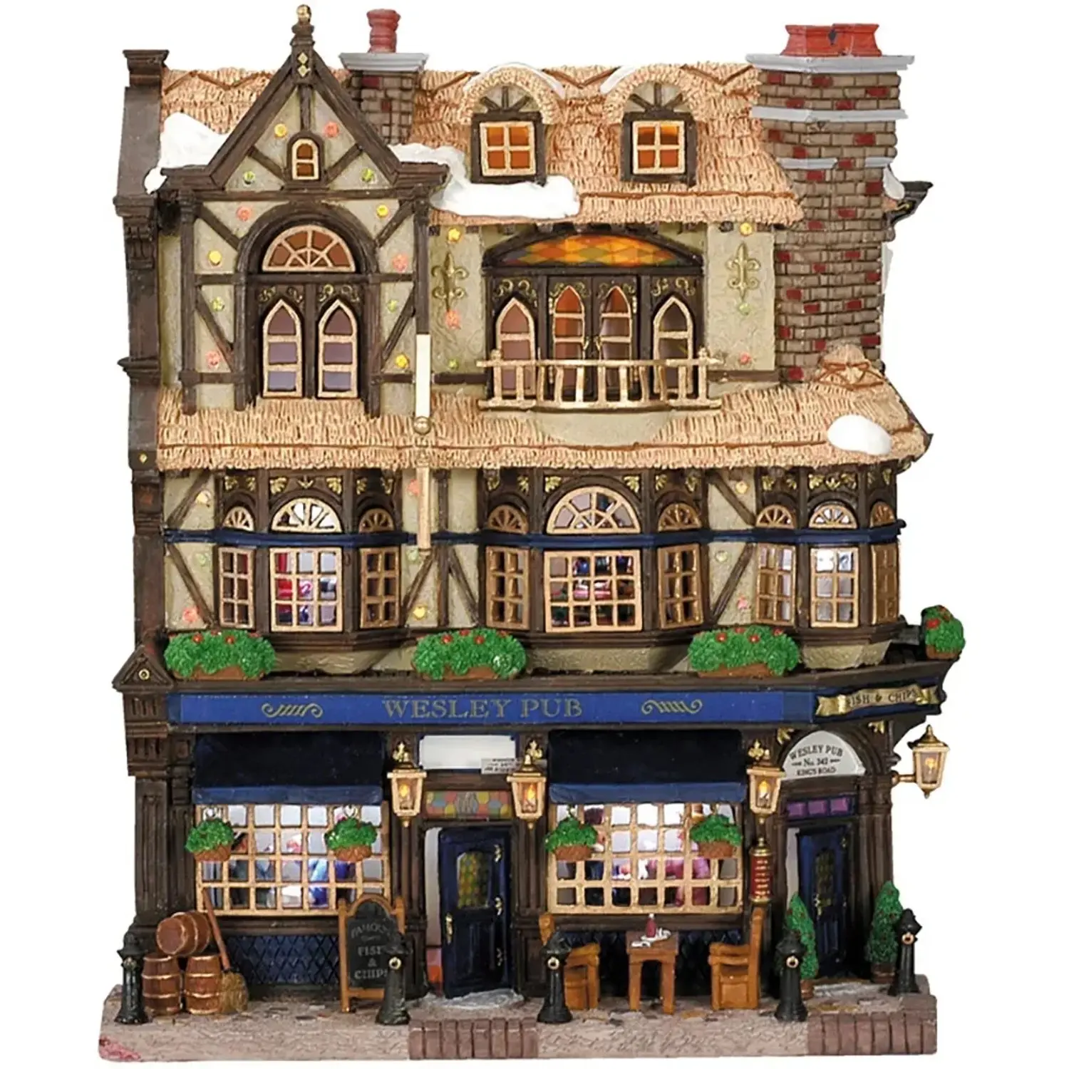 Lemax Vánoční dekorace domek Wesley´s Pub