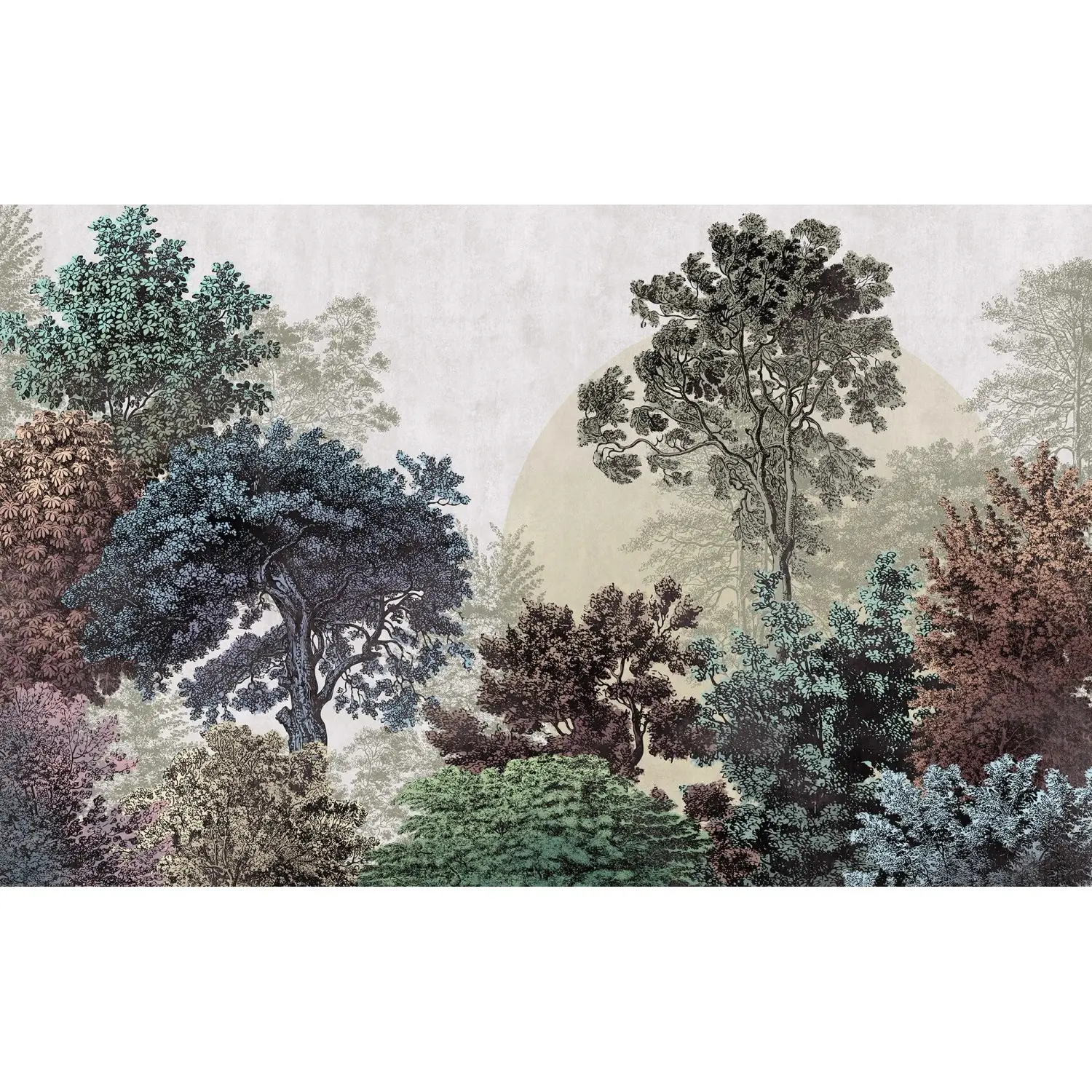 Komar Vliesová fototapeta Bois Brumeux 400 x 250 cm