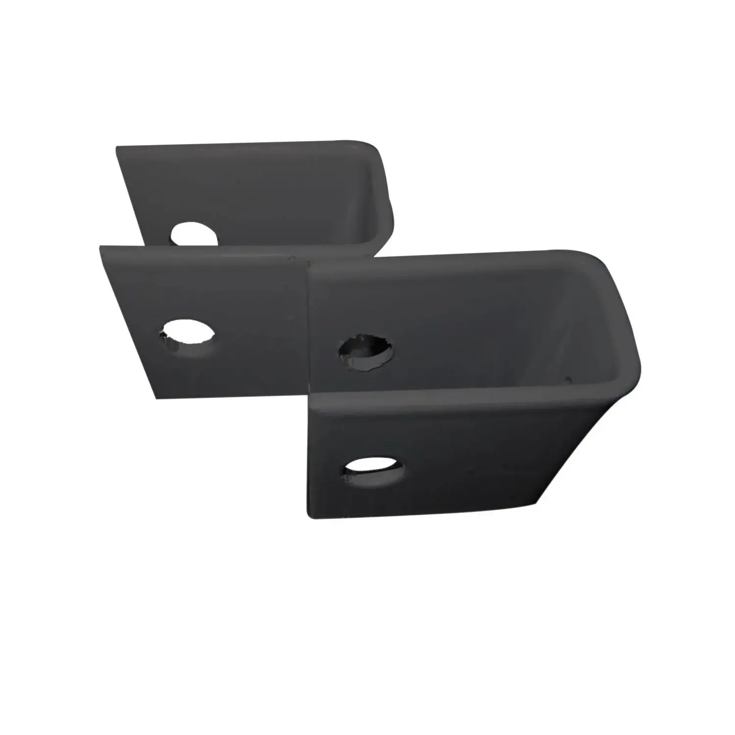 JARMEX U-úchyt pro plotová pole GENUA, černá RAL9005, 40 x 40 x 30 mm, 1 ks