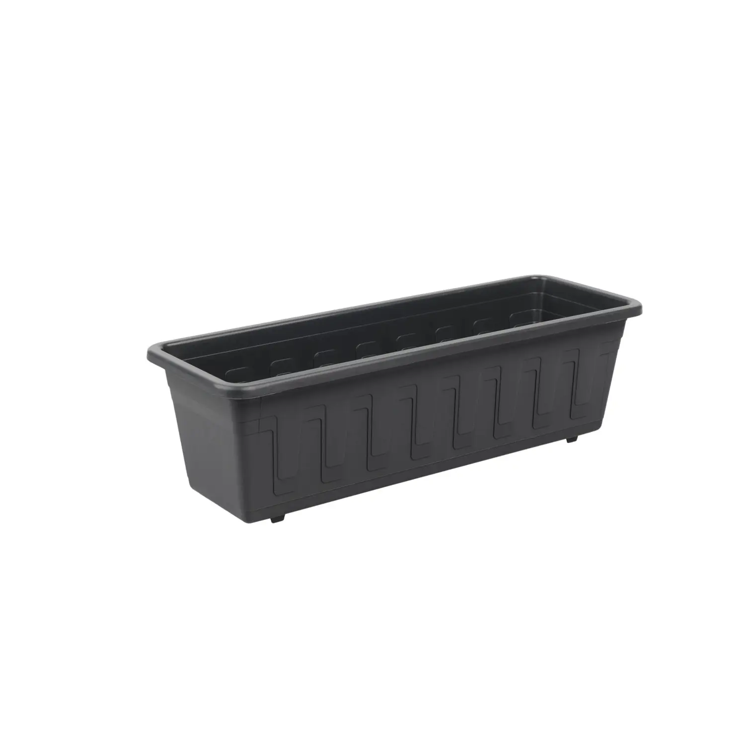 GARDENICO Truhlík Garden 80 antracitový 78 x 17 x 14 cm
