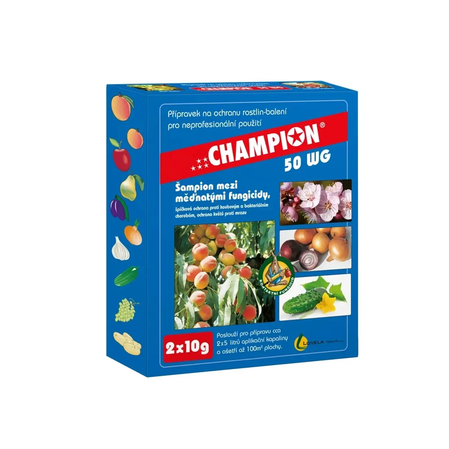 CHAMPION fungicid - přípravek na ochranu rostlin 2 x 10 g