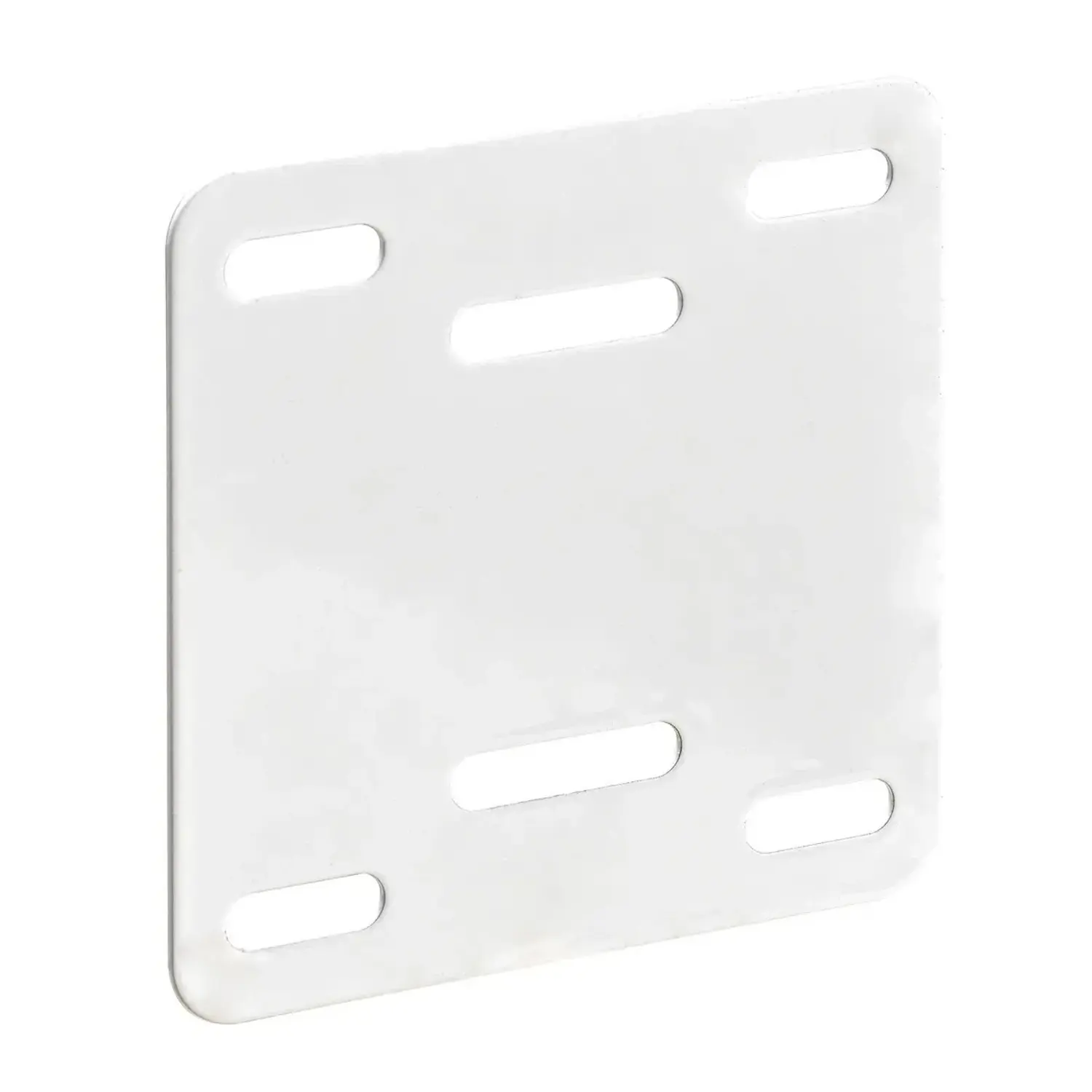 Hettich Opravná deska pro dveřní závěsy, ocel, bílá, 60 x 60 x 0,8 mm, 2 ks