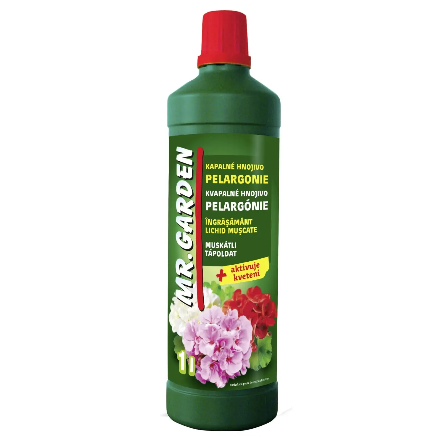 MR.GARDEN Kapalné hnojivo na pelargonie 1 l