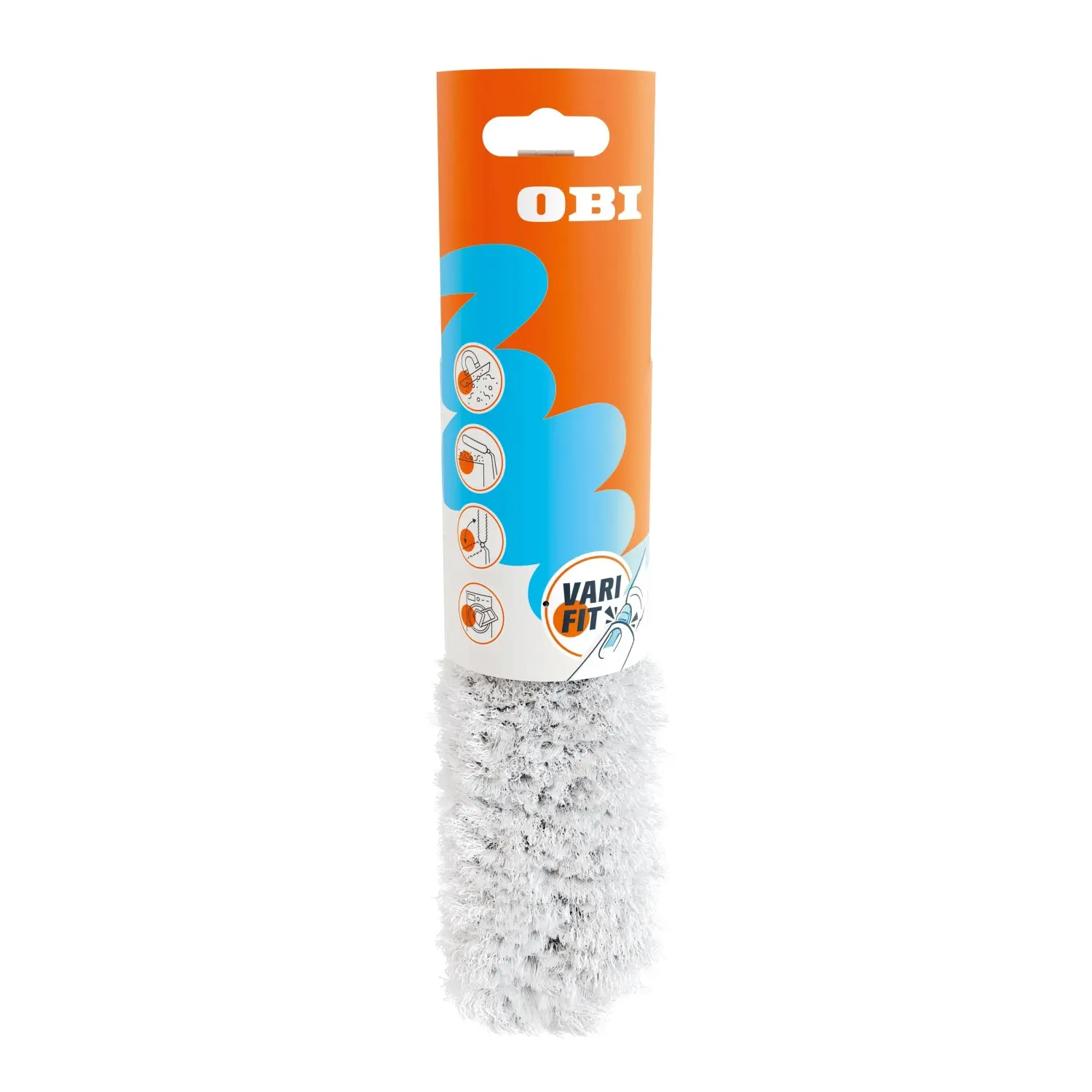 OBI Mikrovláknová prachovka Varifit s ohebným kloubem 47 cm