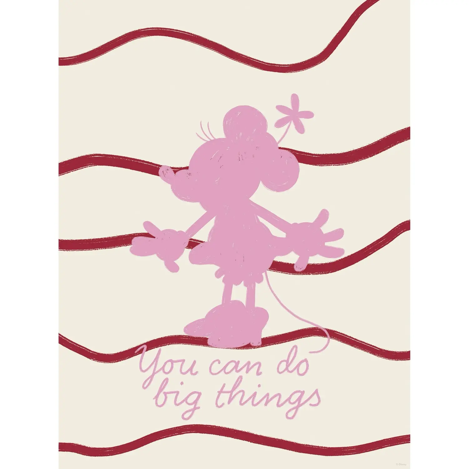 Komar Plakát Disney Minnie Mouse You Can Do Big Things 30 x 40 cm